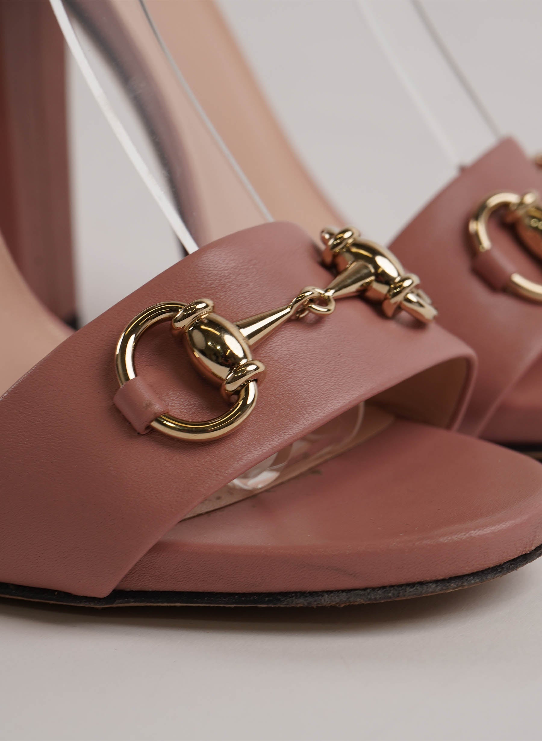 Sandales à plateforme Gucci Horsebit à bride cheville