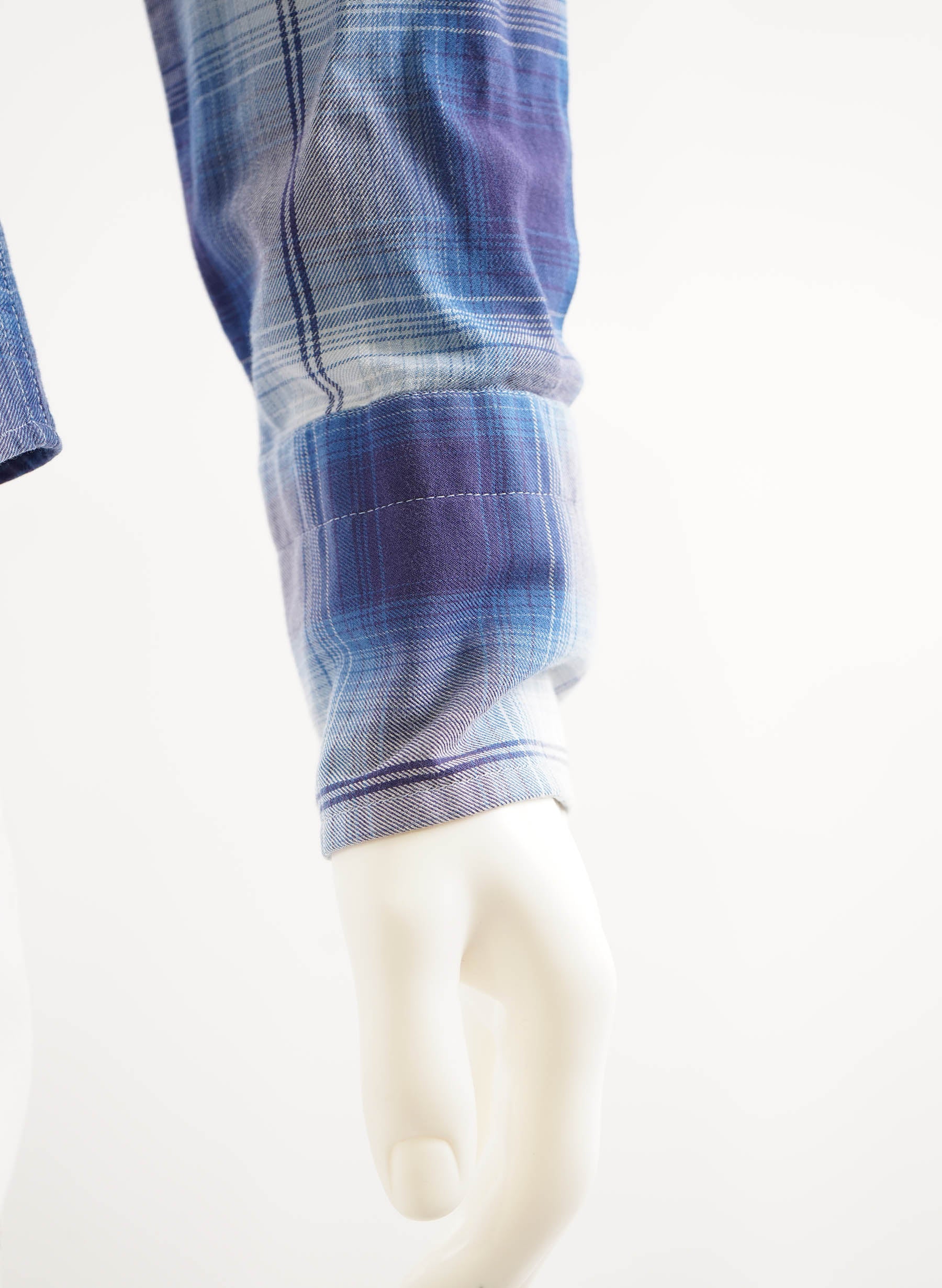 Chemise western à carreaux en coton Tom Ford