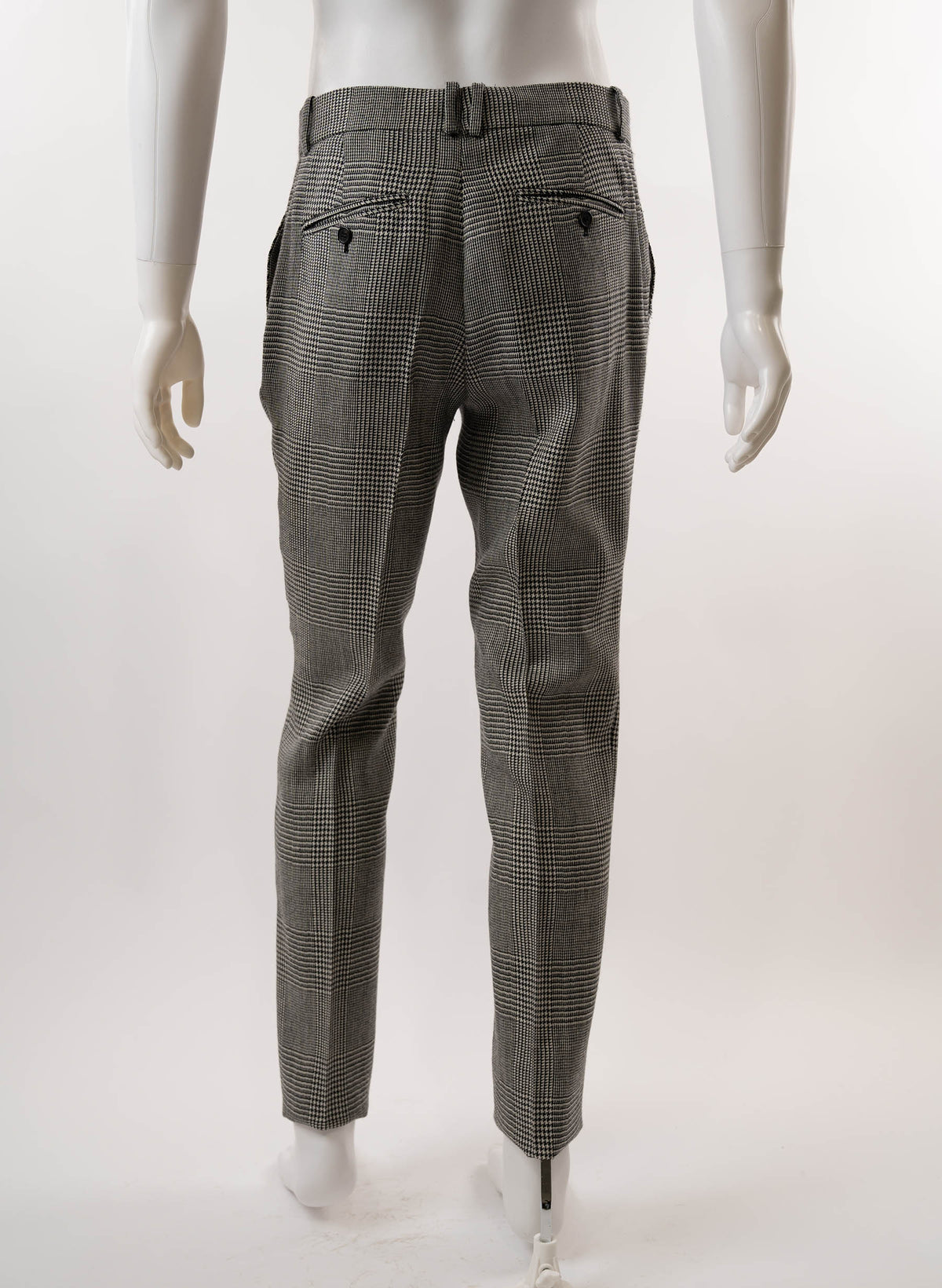 Pantalon à carreaux Balmain