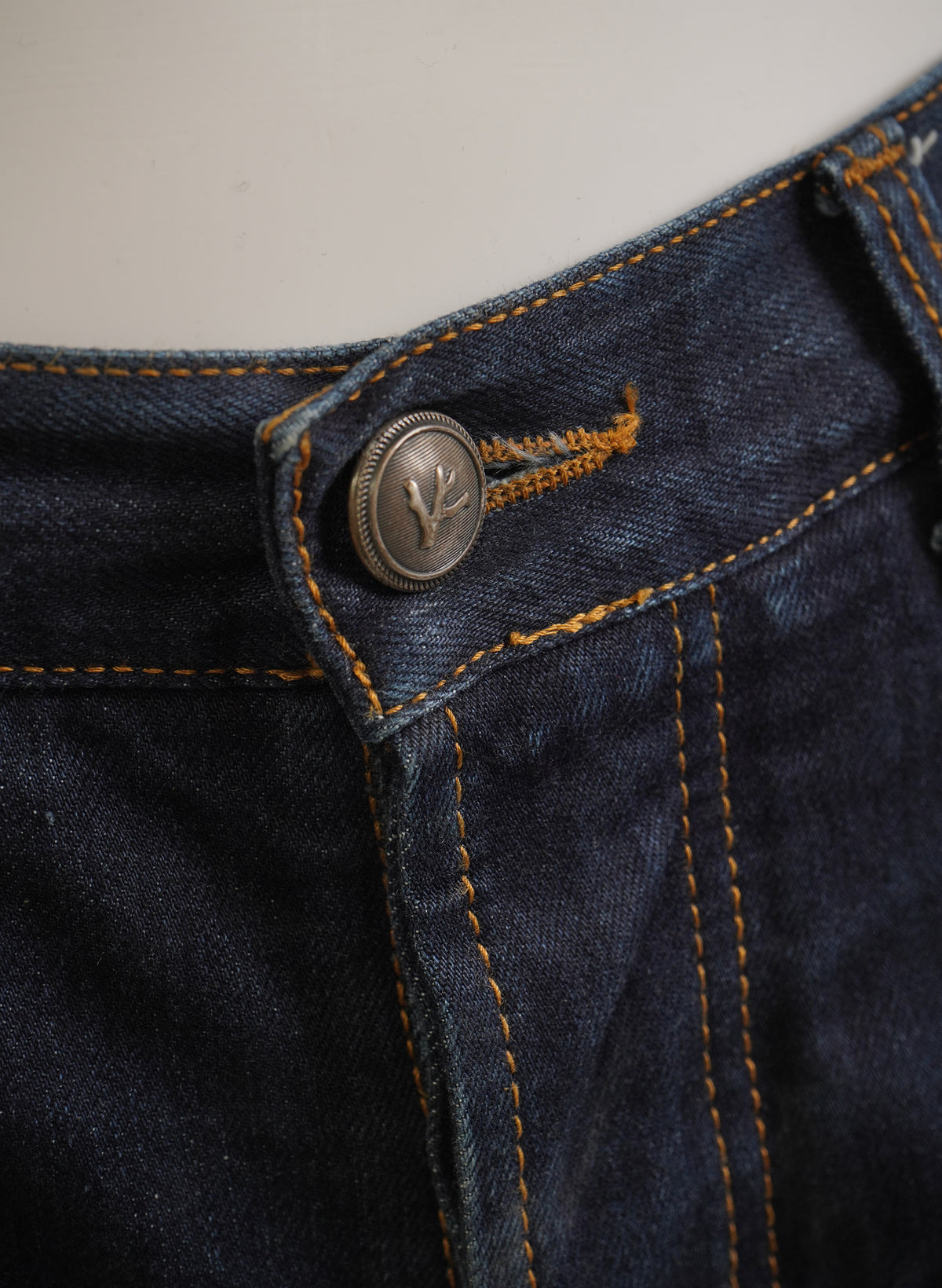 Pantalon en denim Isaia