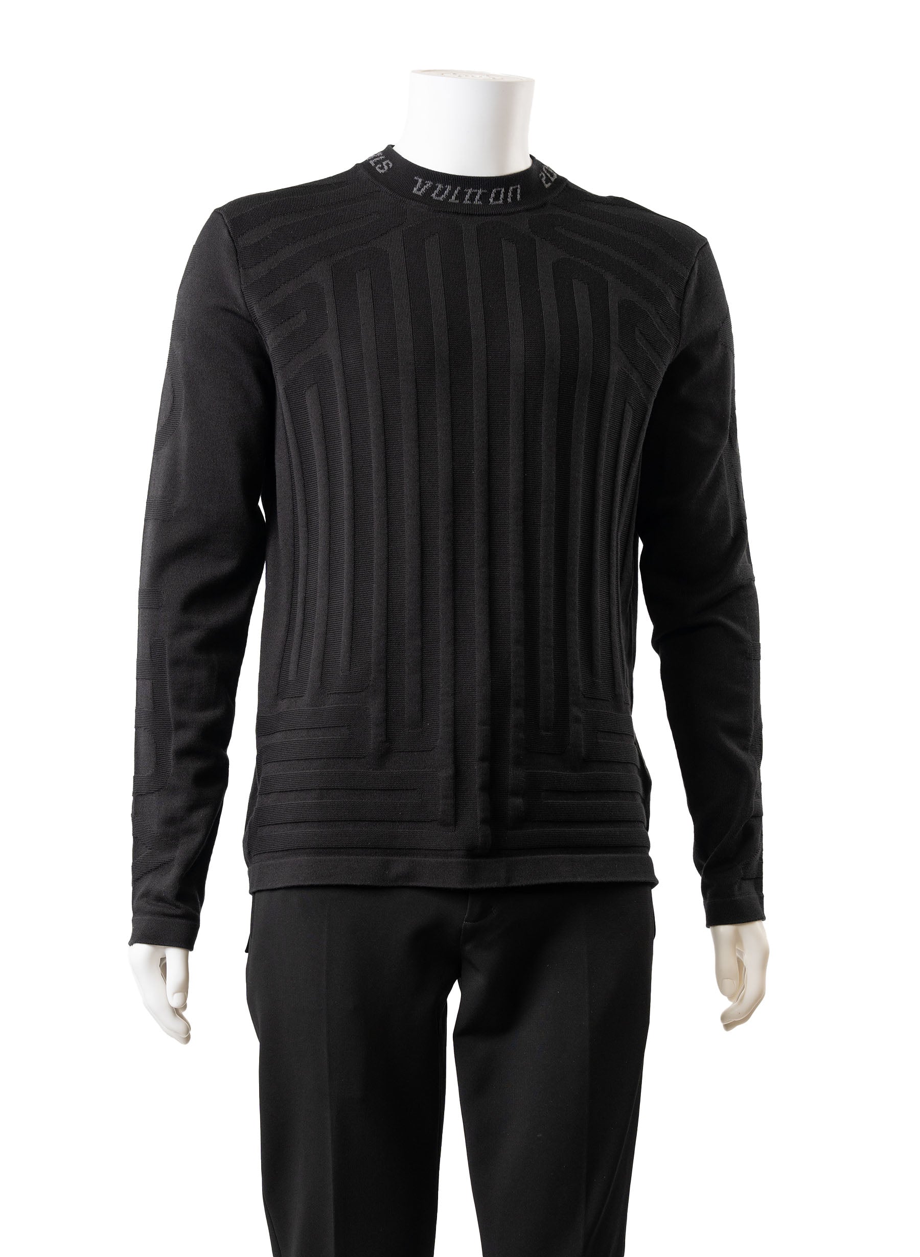 Pull Louis Vuitton printemps/été 2022 à col logo