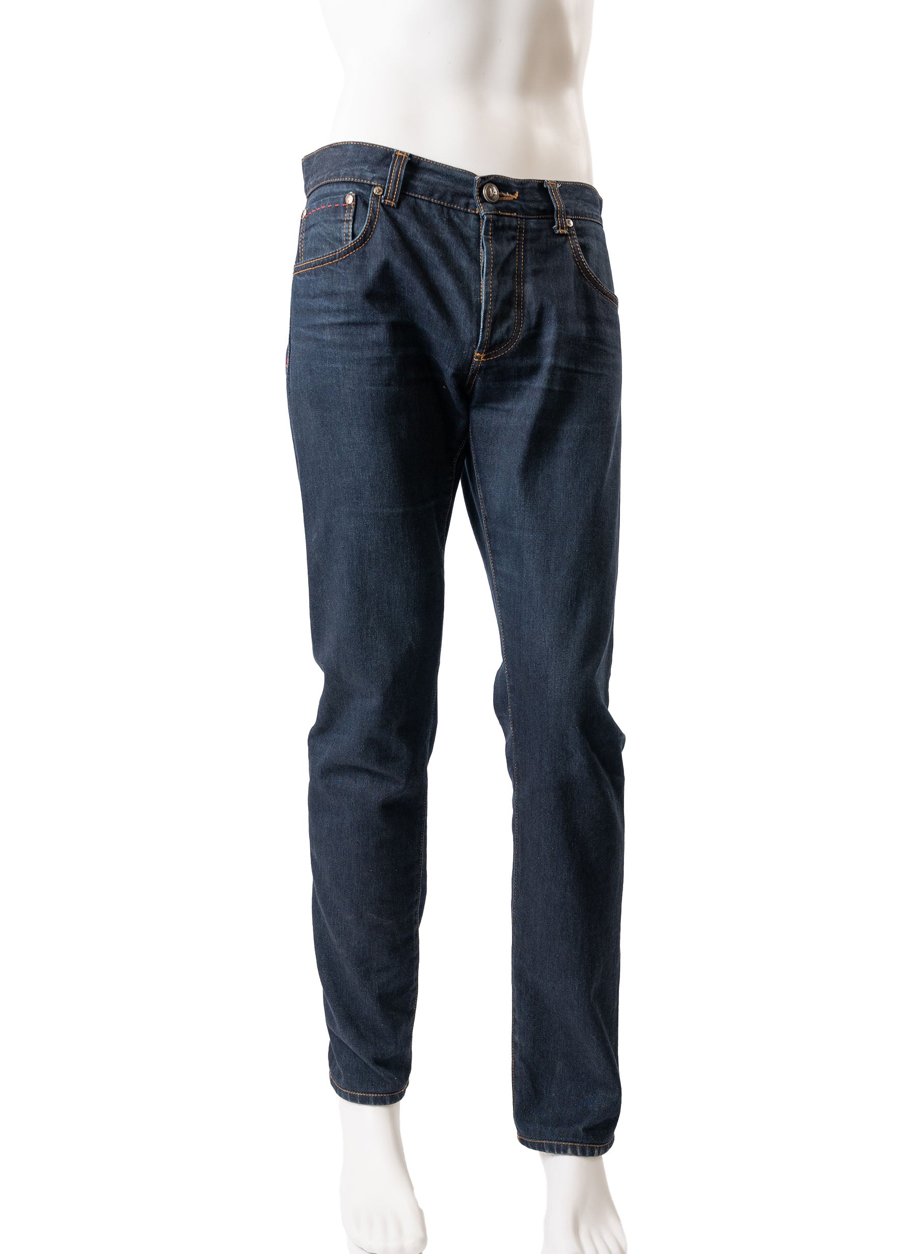 Pantalon en denim Isaia