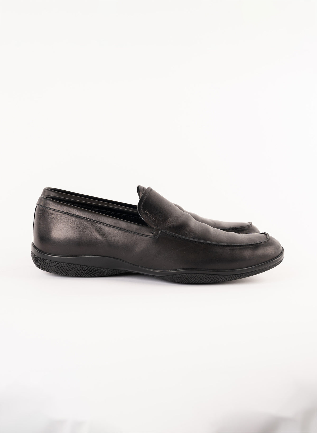 Mocassins en cuir Prada