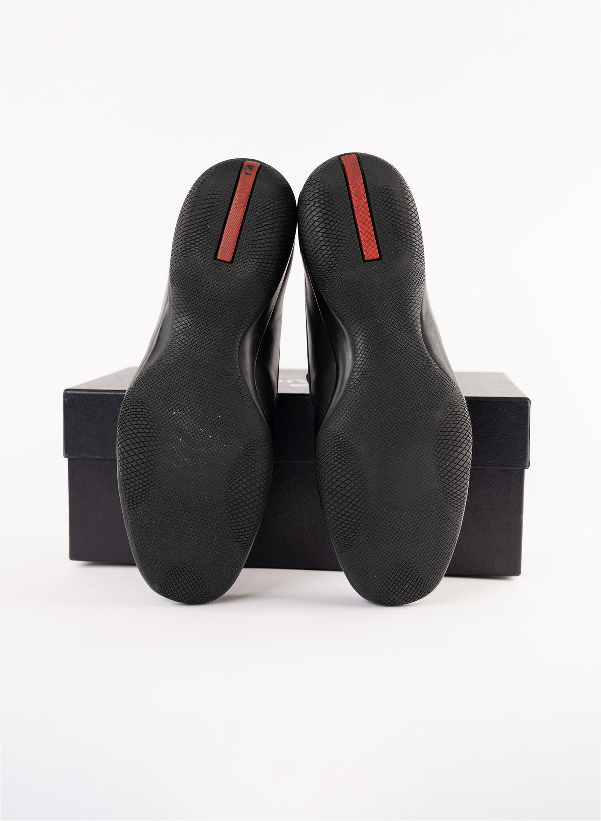 Mocassins en cuir Prada