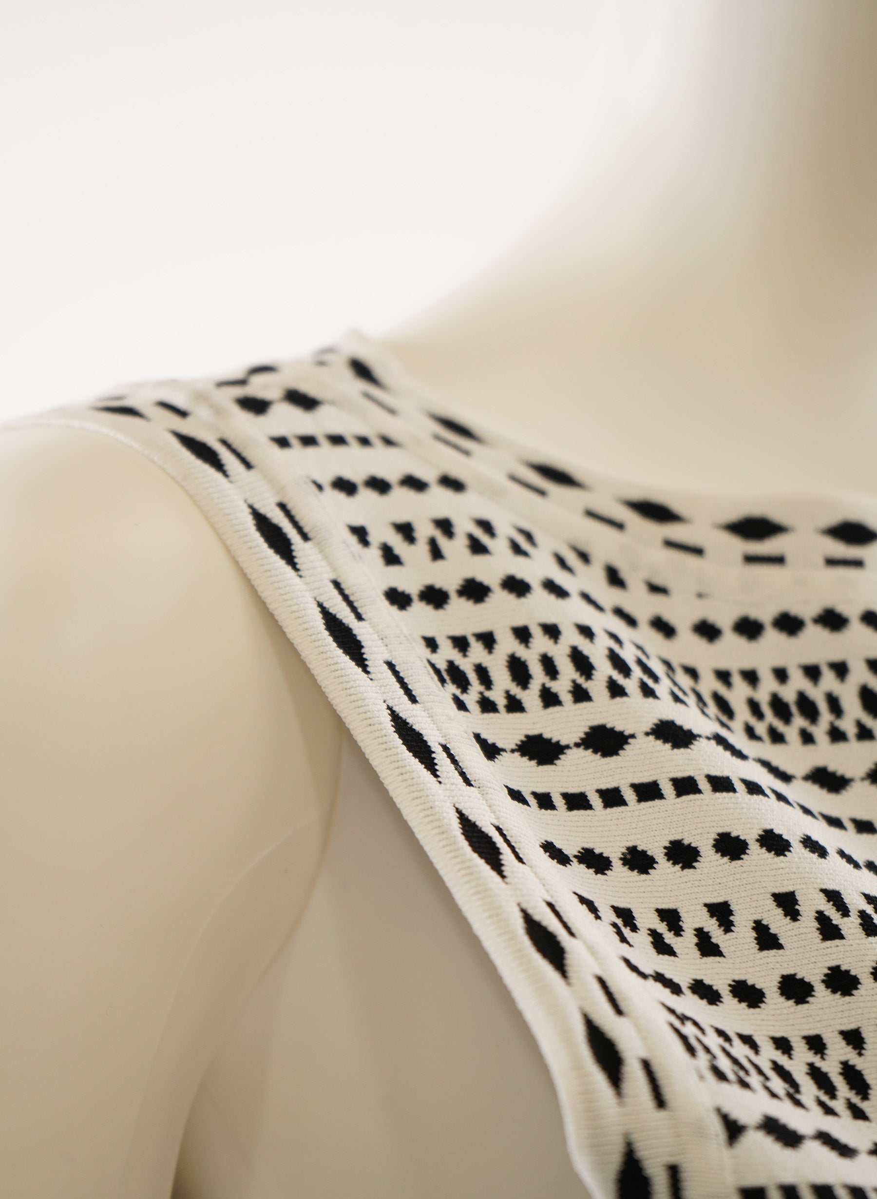 Robe mini évasée en laine Alaïa