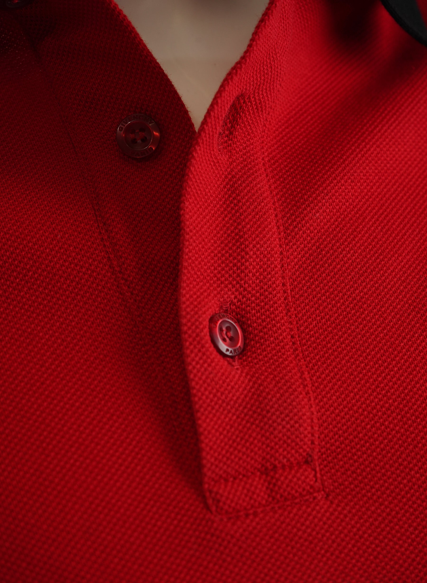 Polo Givenchy coupe cubaine colorblock