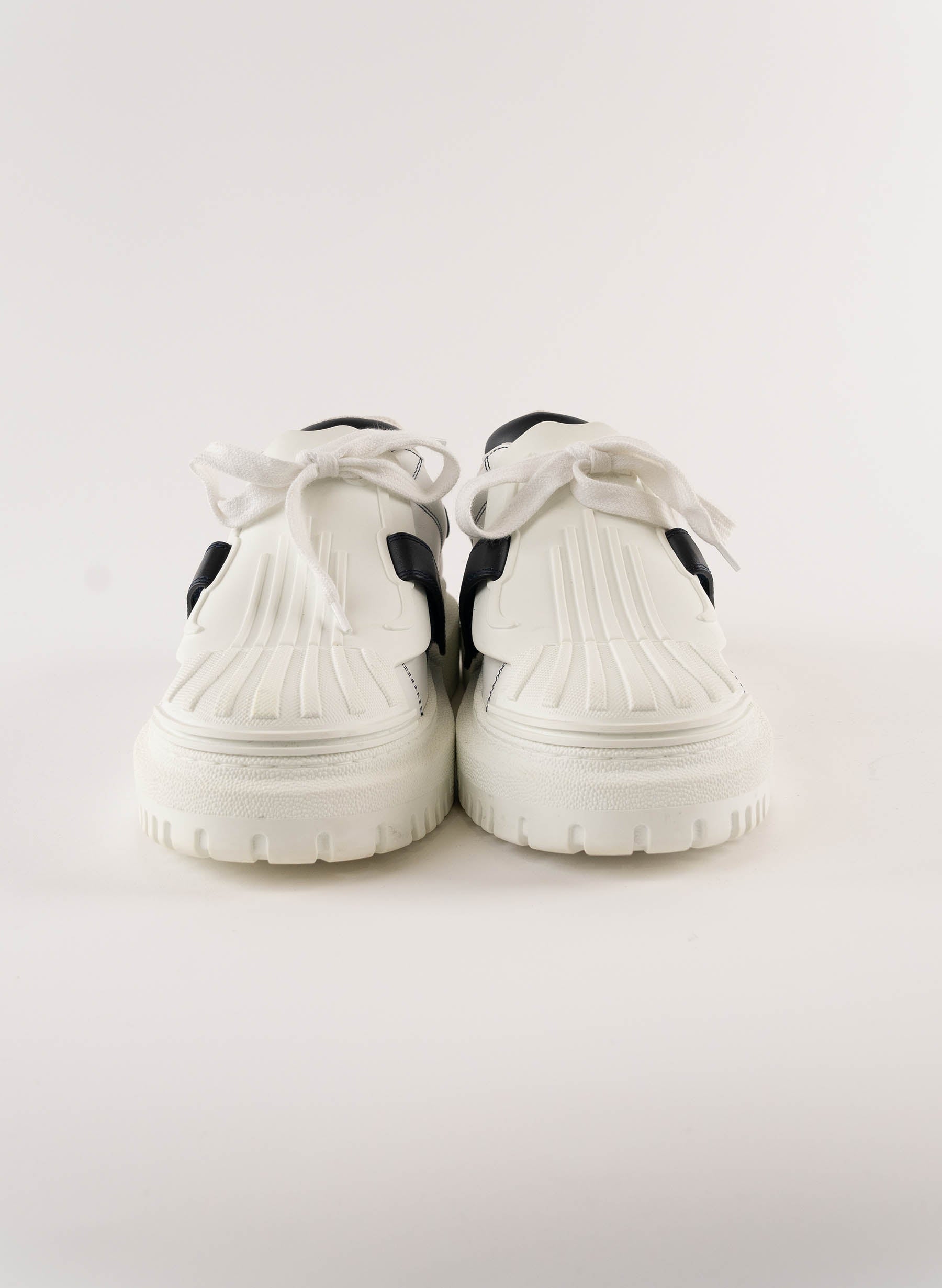 Christian Dior Calfskin Bi-Colour Dior-ID Platform Sneakers