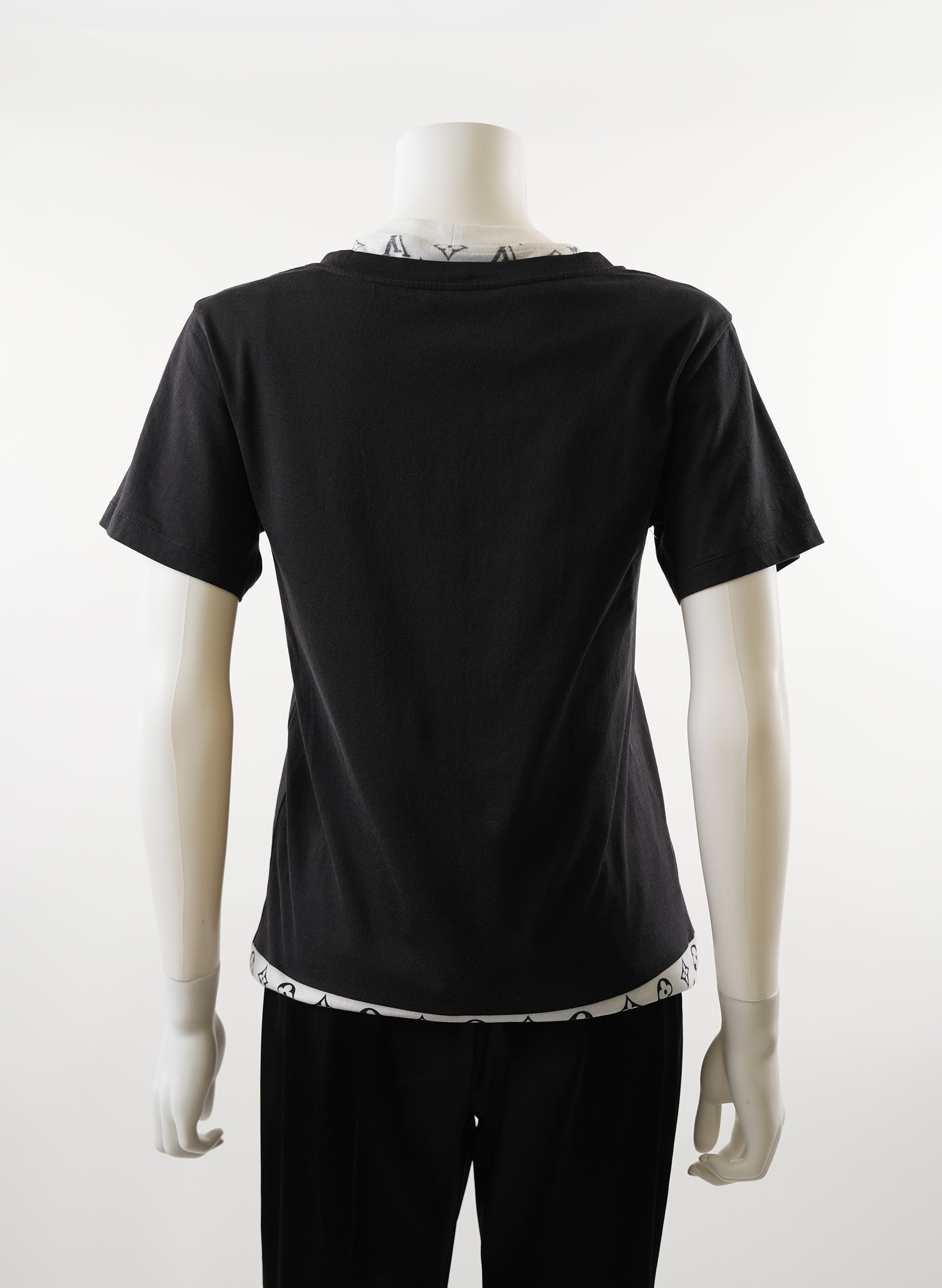 T-shirt Louis Vuitton à détails de chaînes superposées