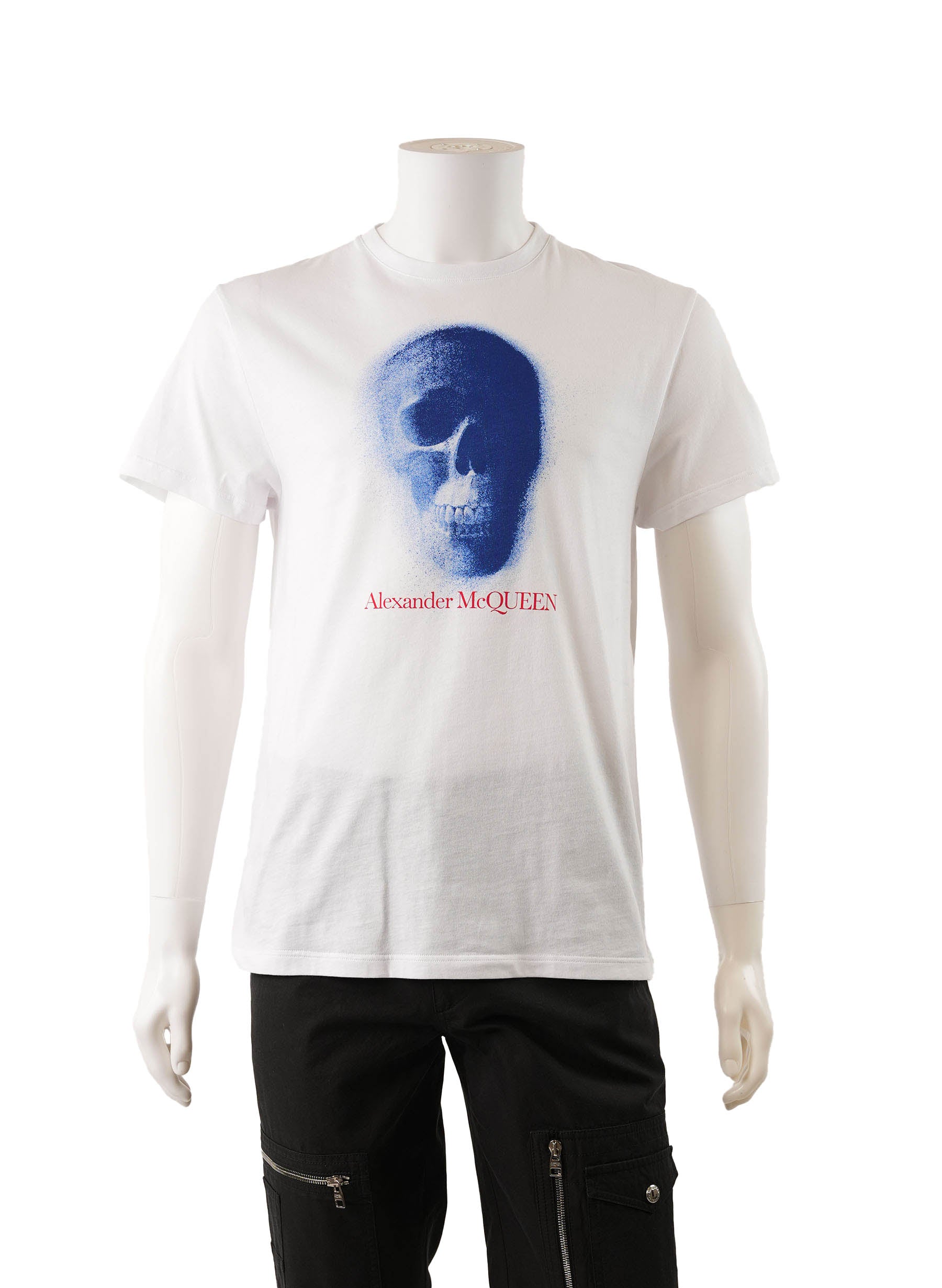 T-shirt Alexander McQueen à imprimé tête de mort