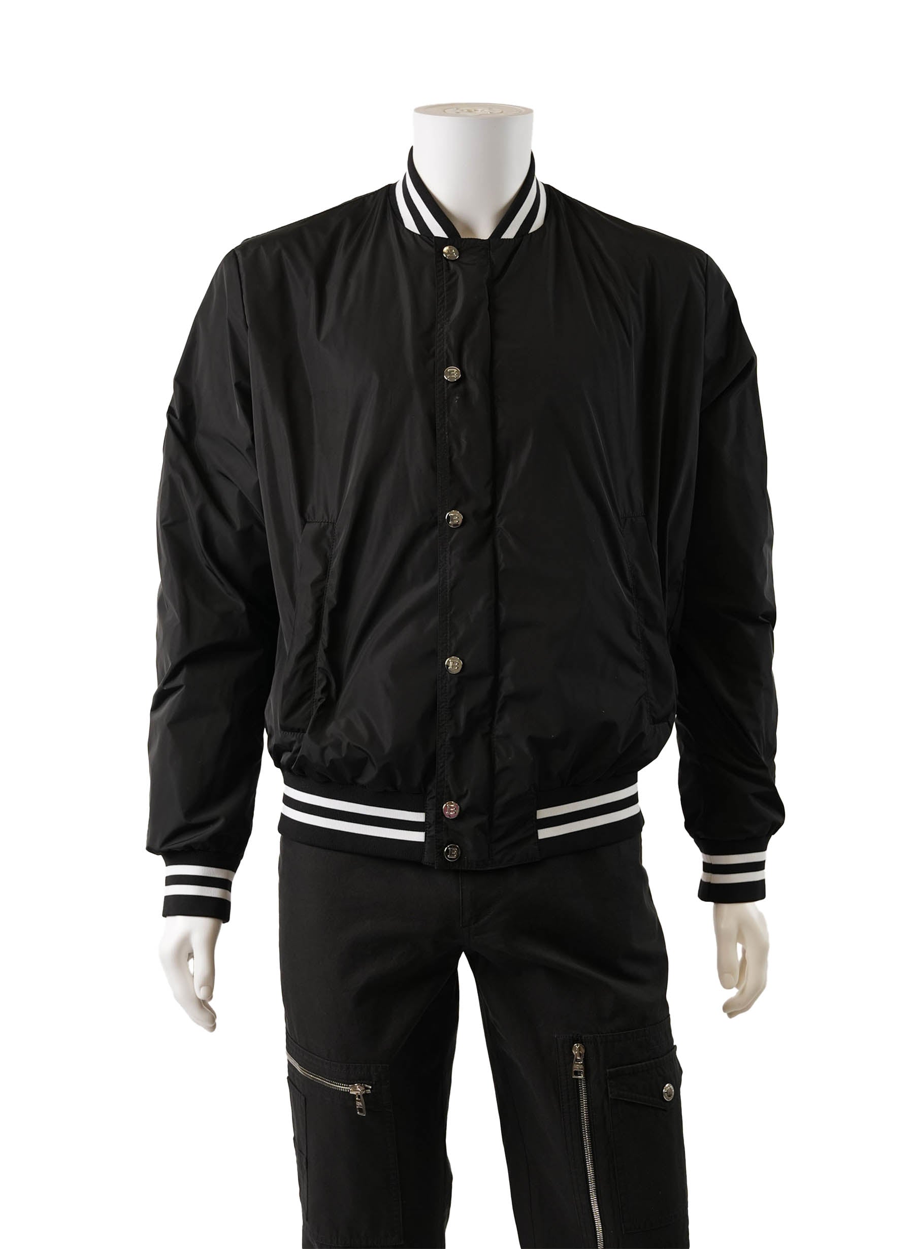 Veste bomber en nylon Balmain