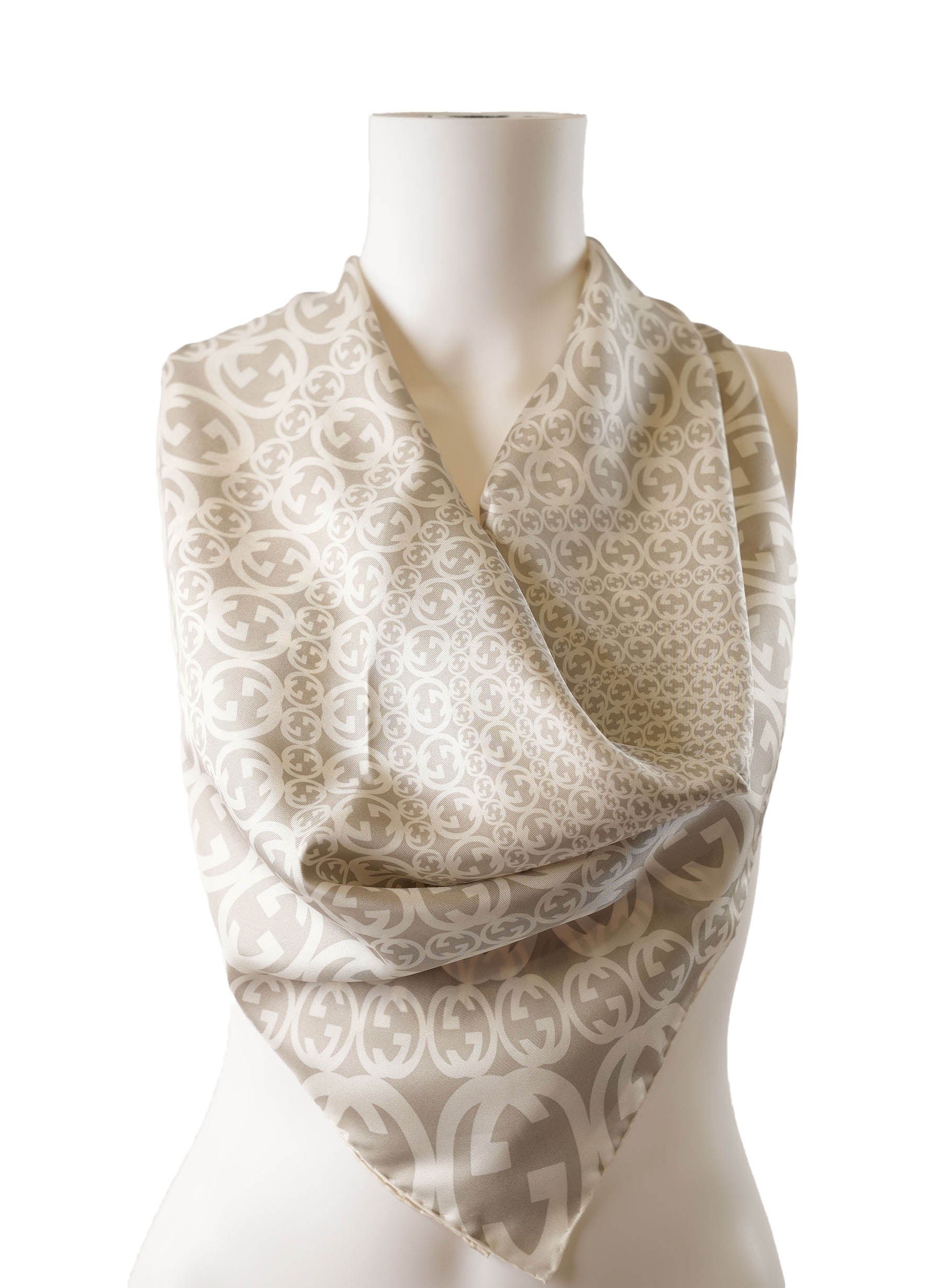 Écharpe Gucci à imprimé G entrelacé