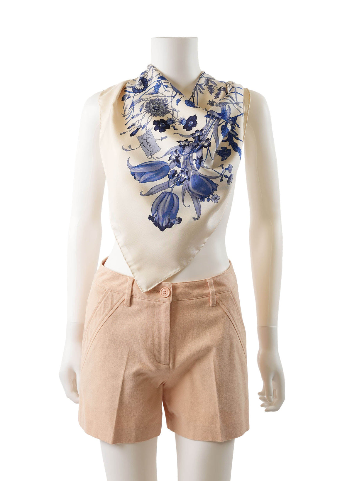 Écharpe Gucci à imprimé floral