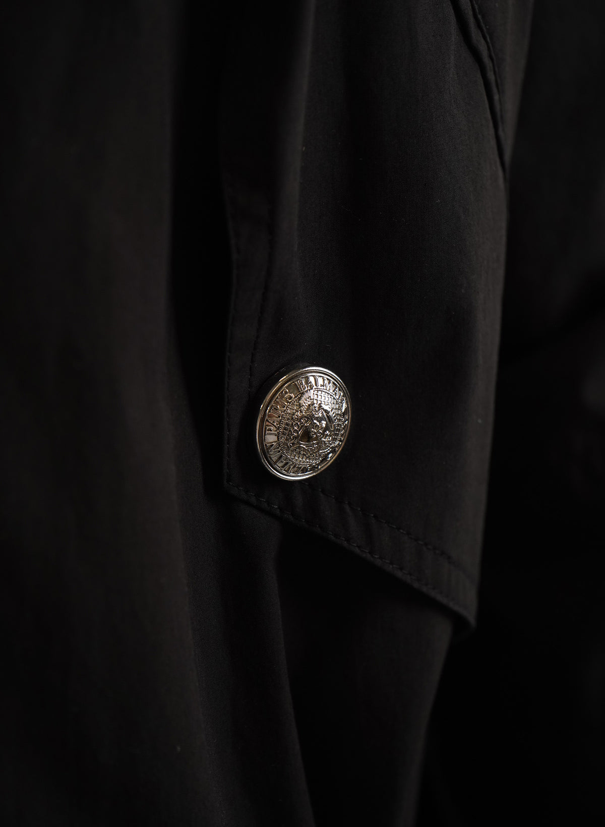 Parka à capuche Balmain