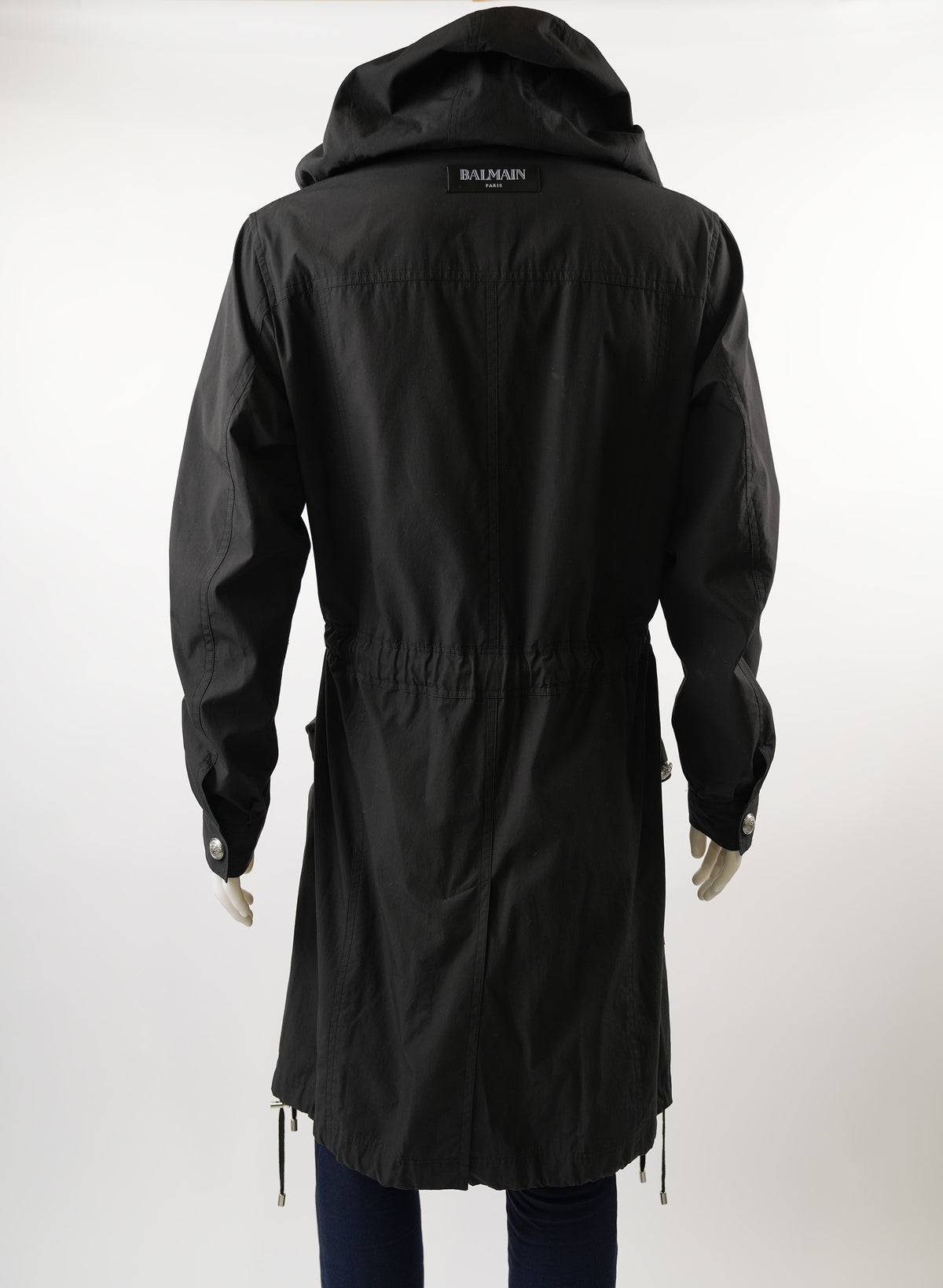Parka à capuche Balmain