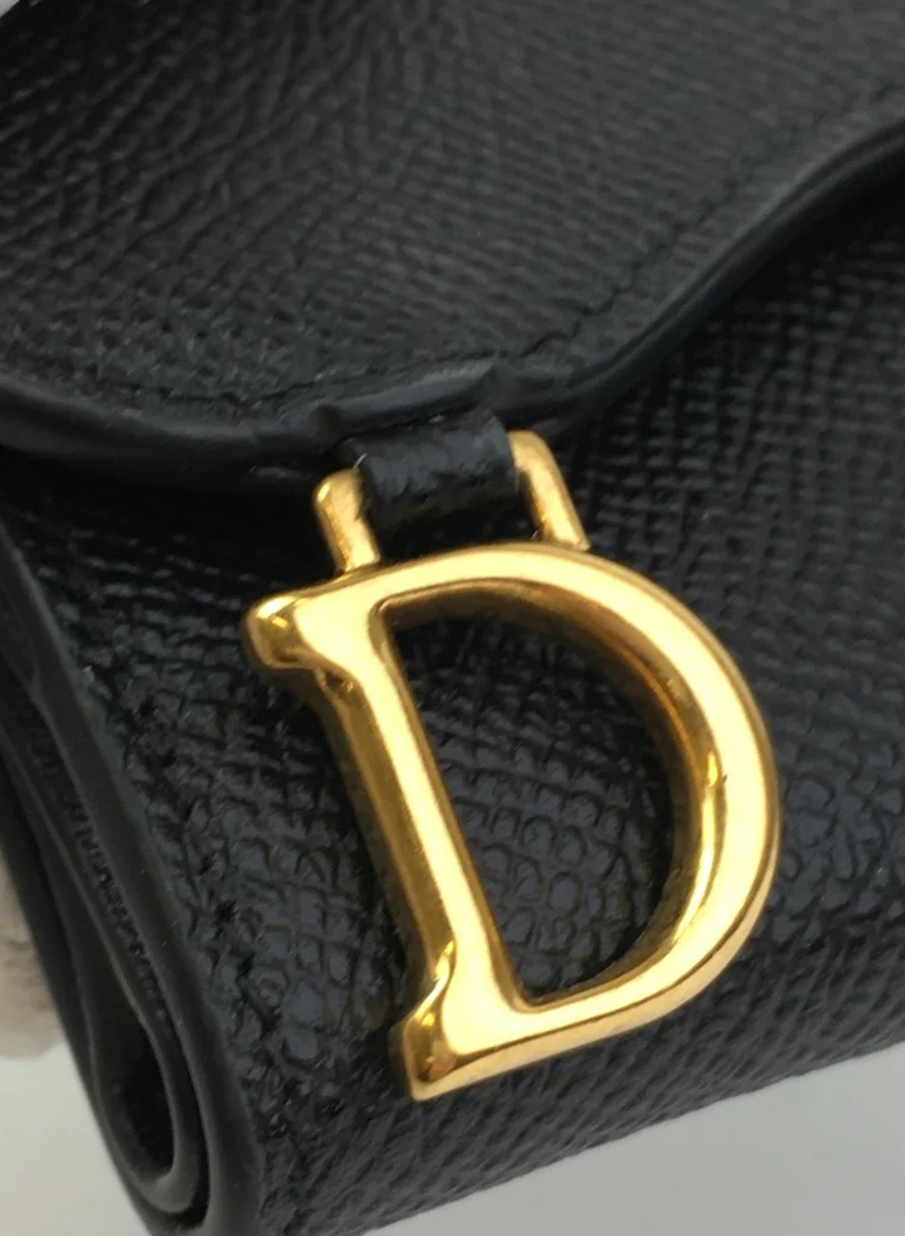 Portefeuille Dior Saddle Lotus