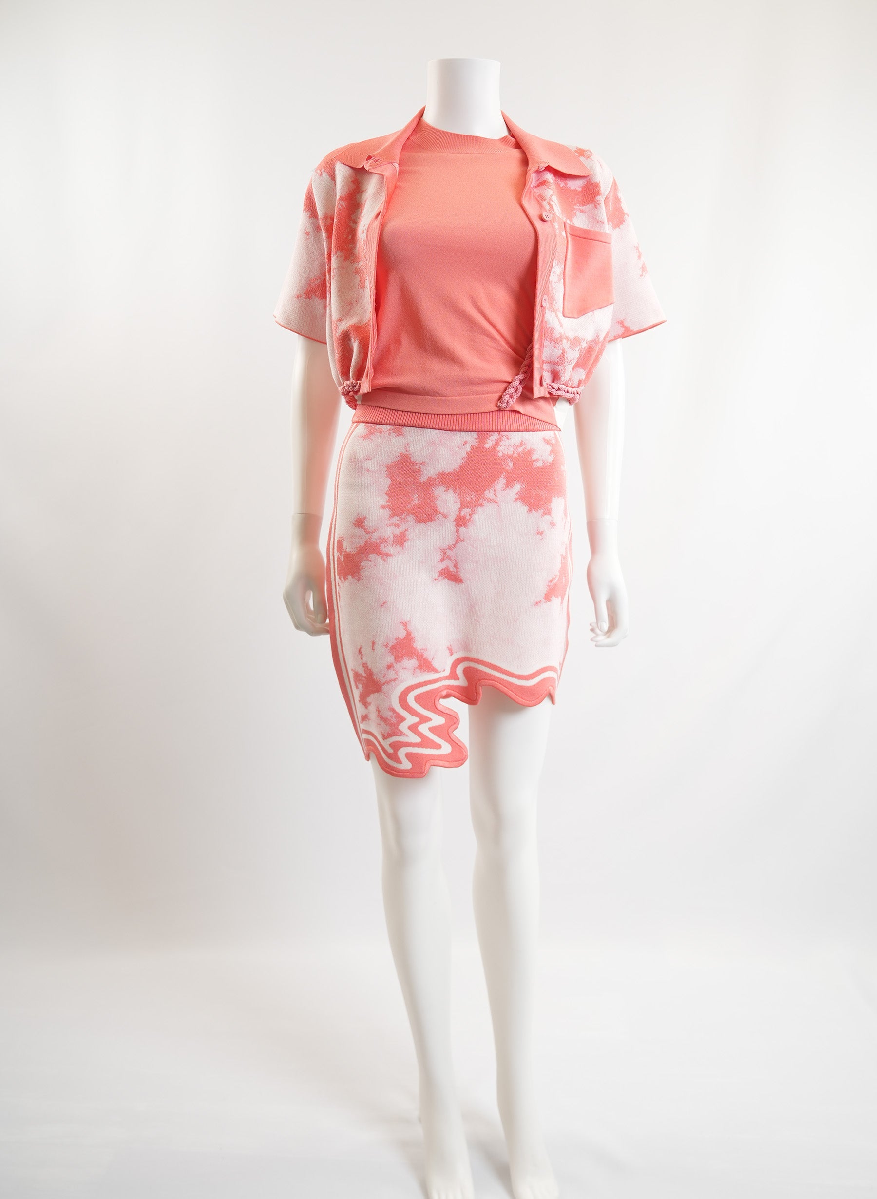 Ensemble chemise, veste et jupe PH 5 Salem Tie Dye