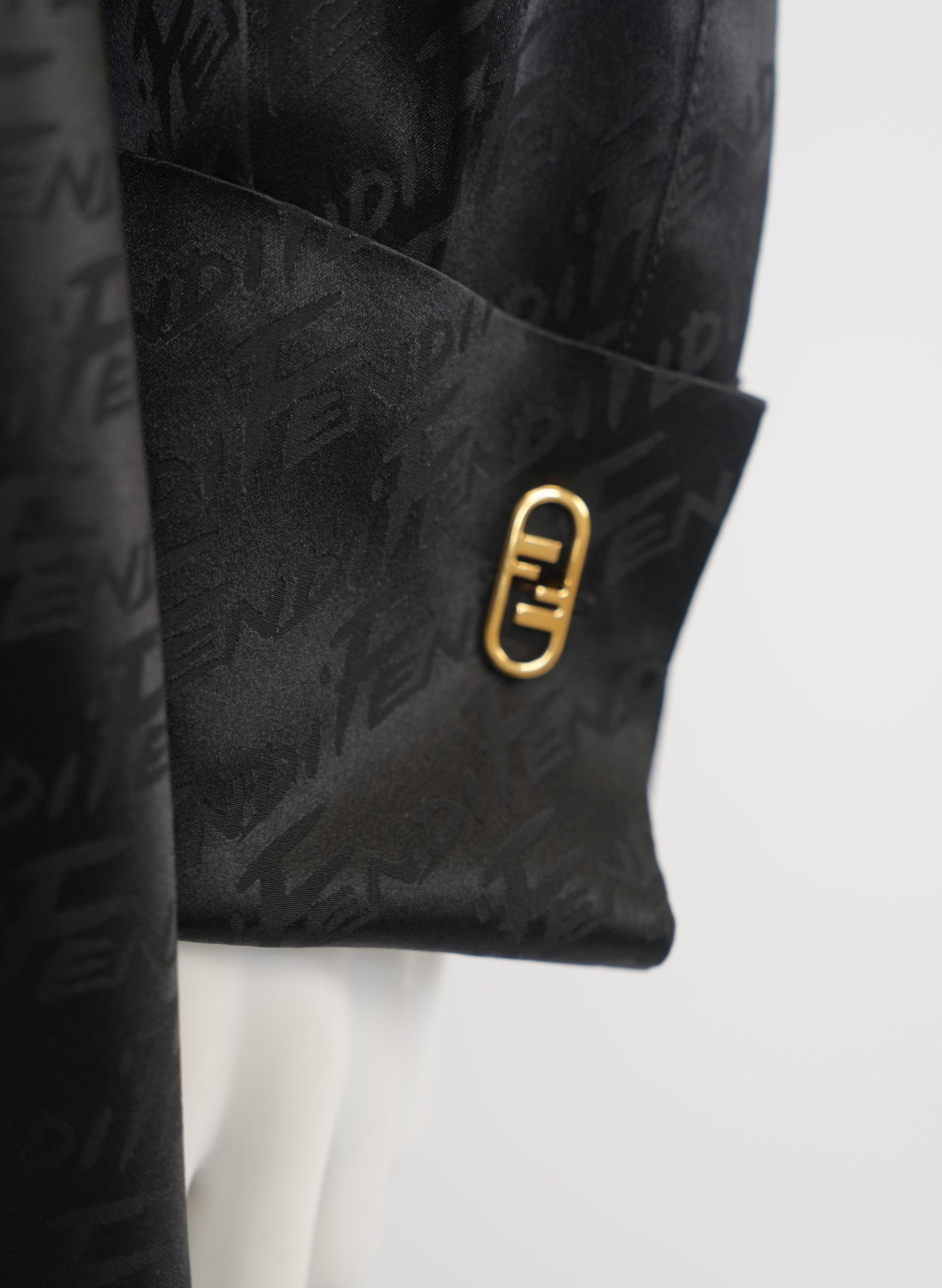 Fendi Black Silk Dress