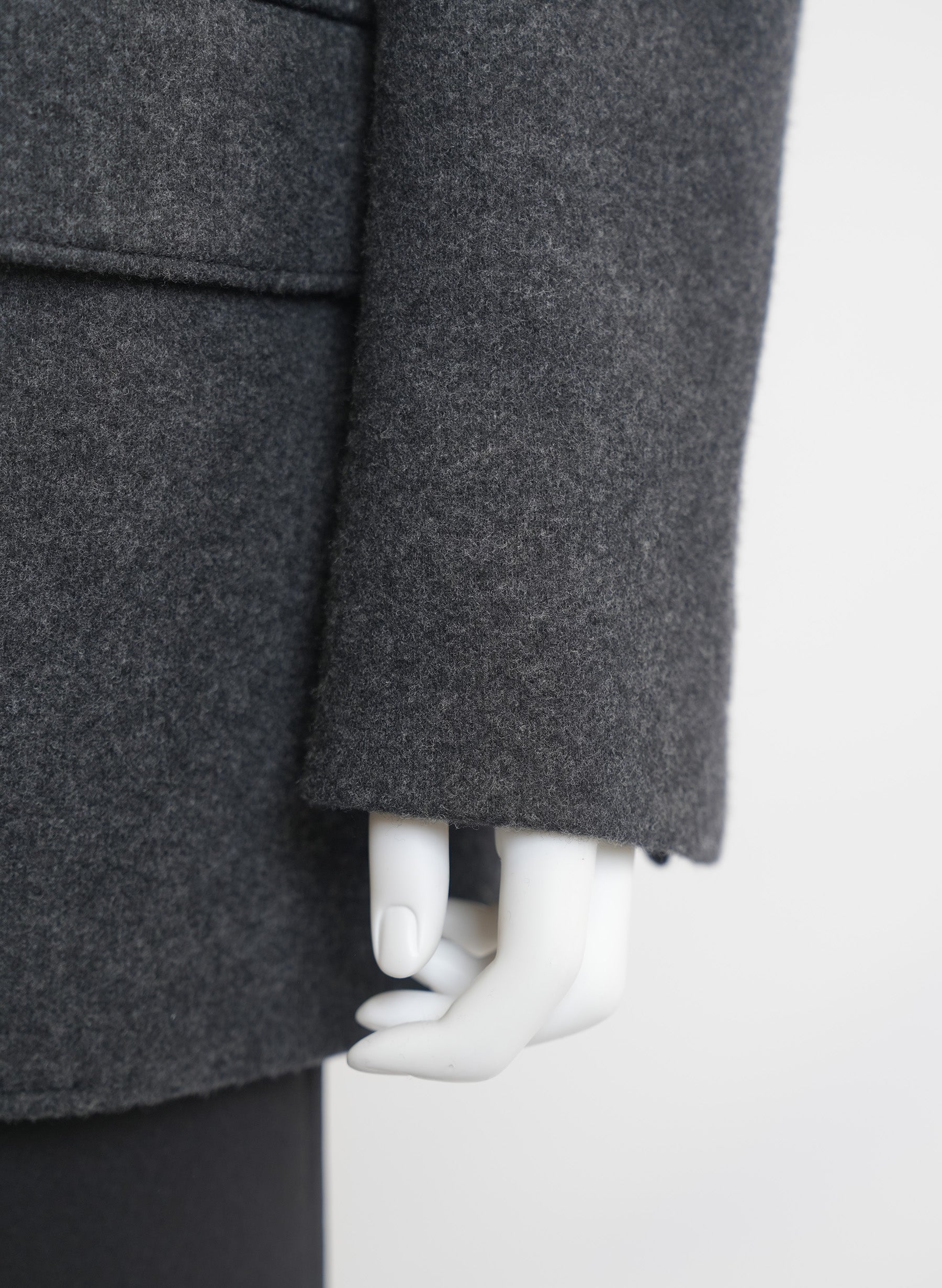 Prada Single Breasted Wool Jacket