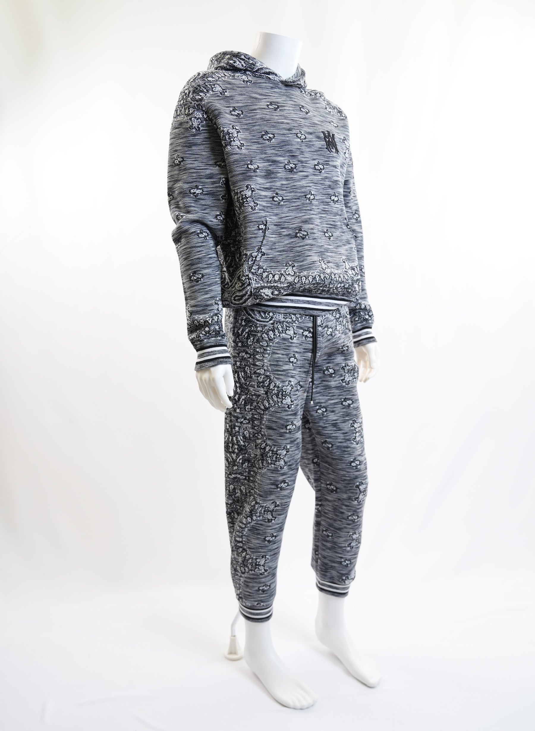 Amiri Space Dye Bandana Hoodie And Sweatpants