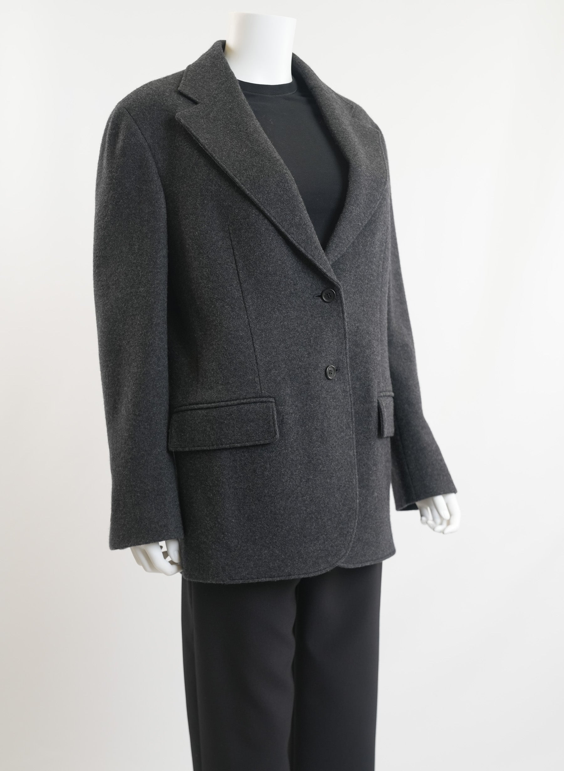 Prada Single Breasted Wool Jacket