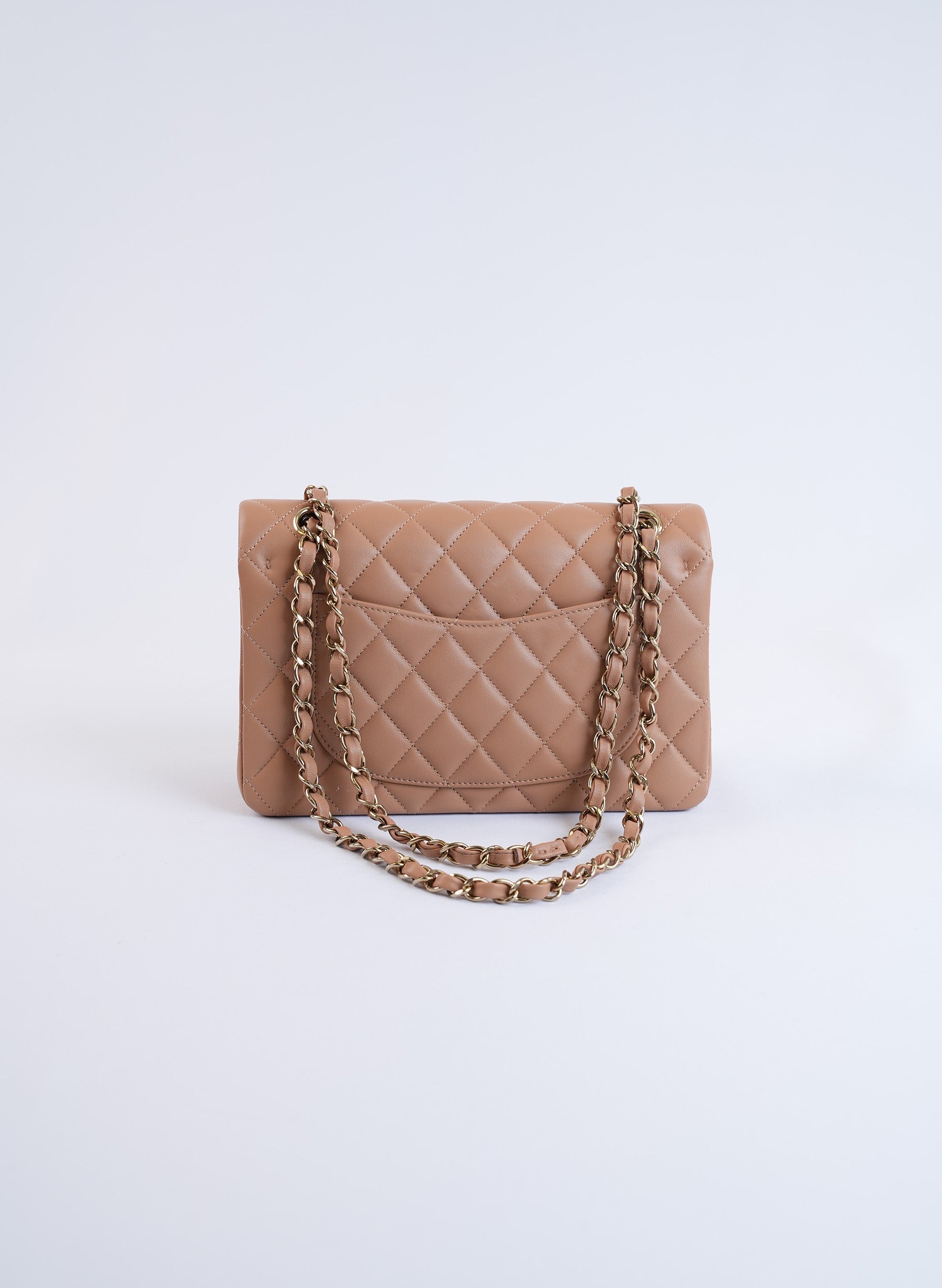 Chanel Classic Brown Double Flap Bag