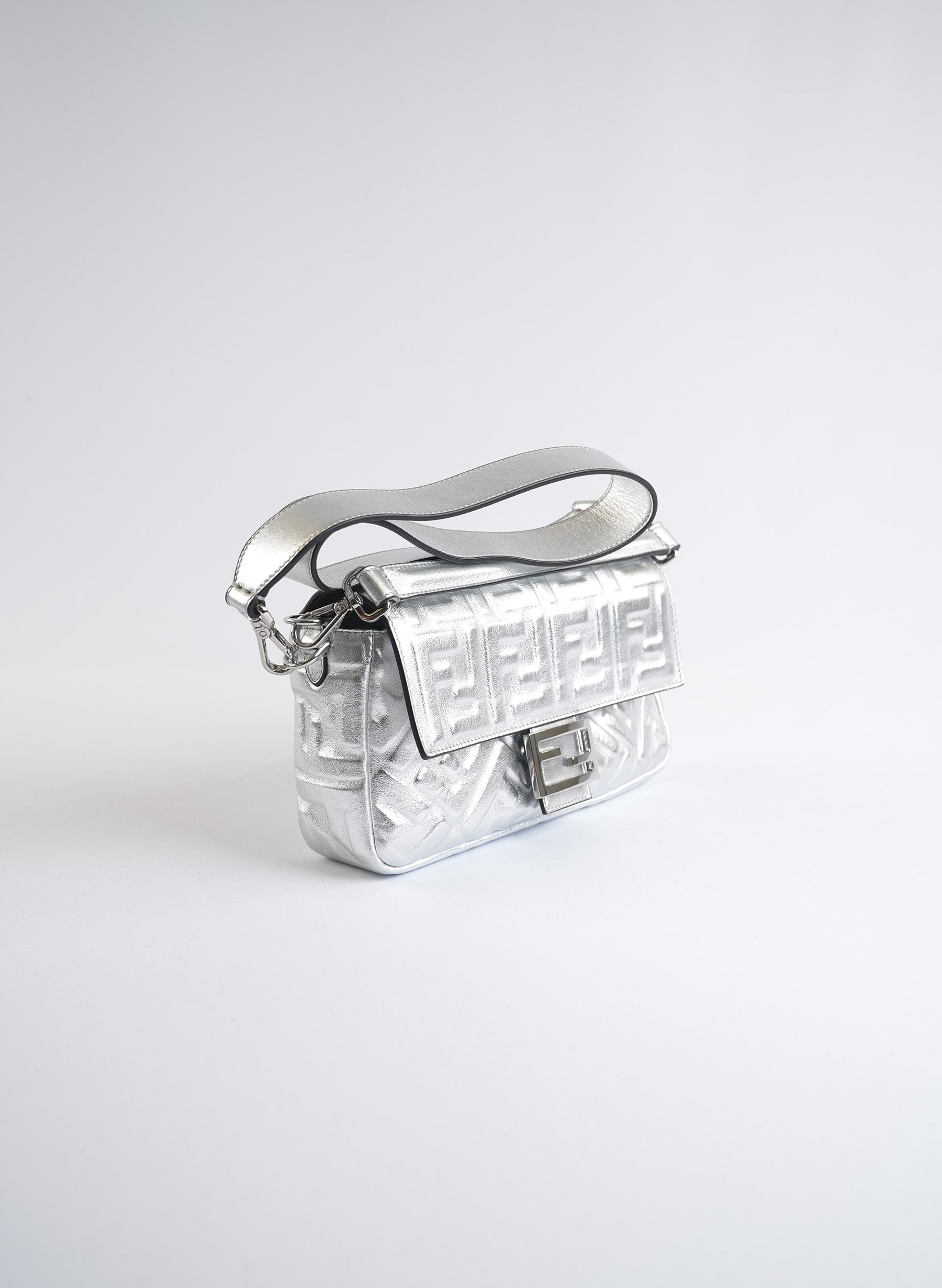 Fendi Baguette Leather Bag