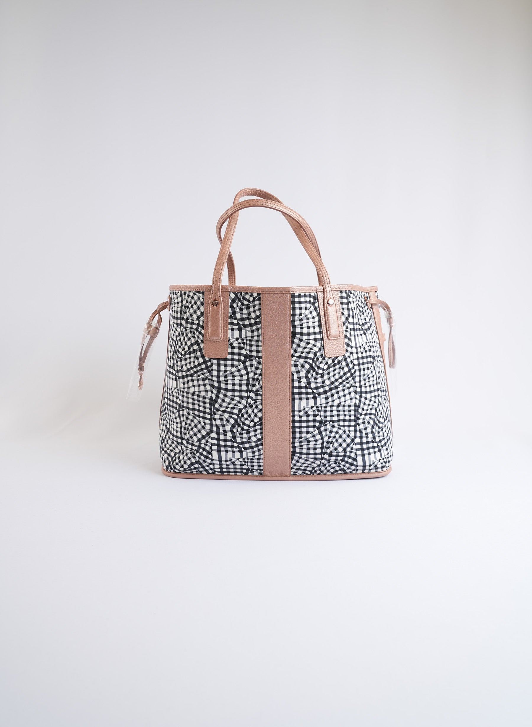 Sac cabas réversible Liz or rose MCM