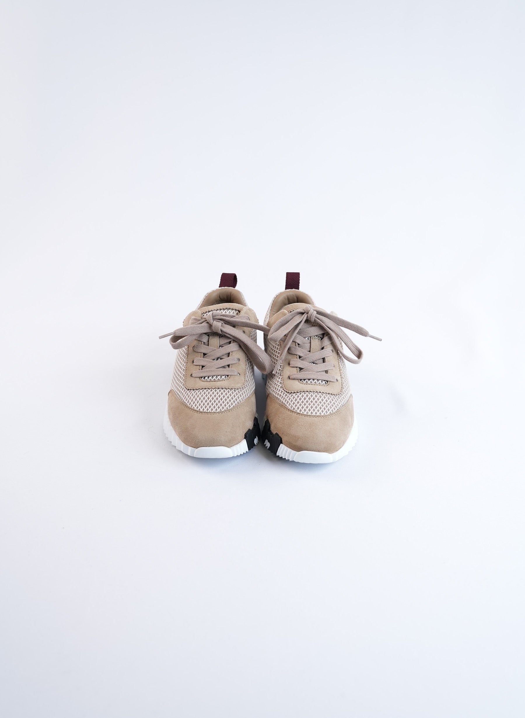 Hermes Beige Bouncing Sneakers