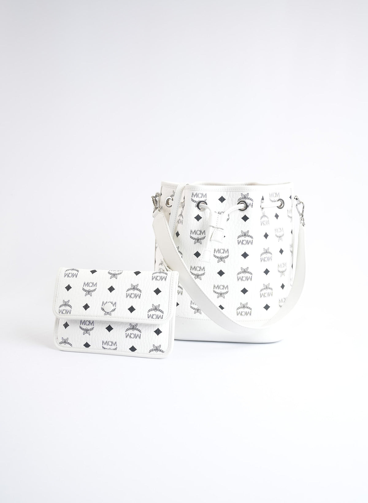 MCM Dessau Drawstring Bag