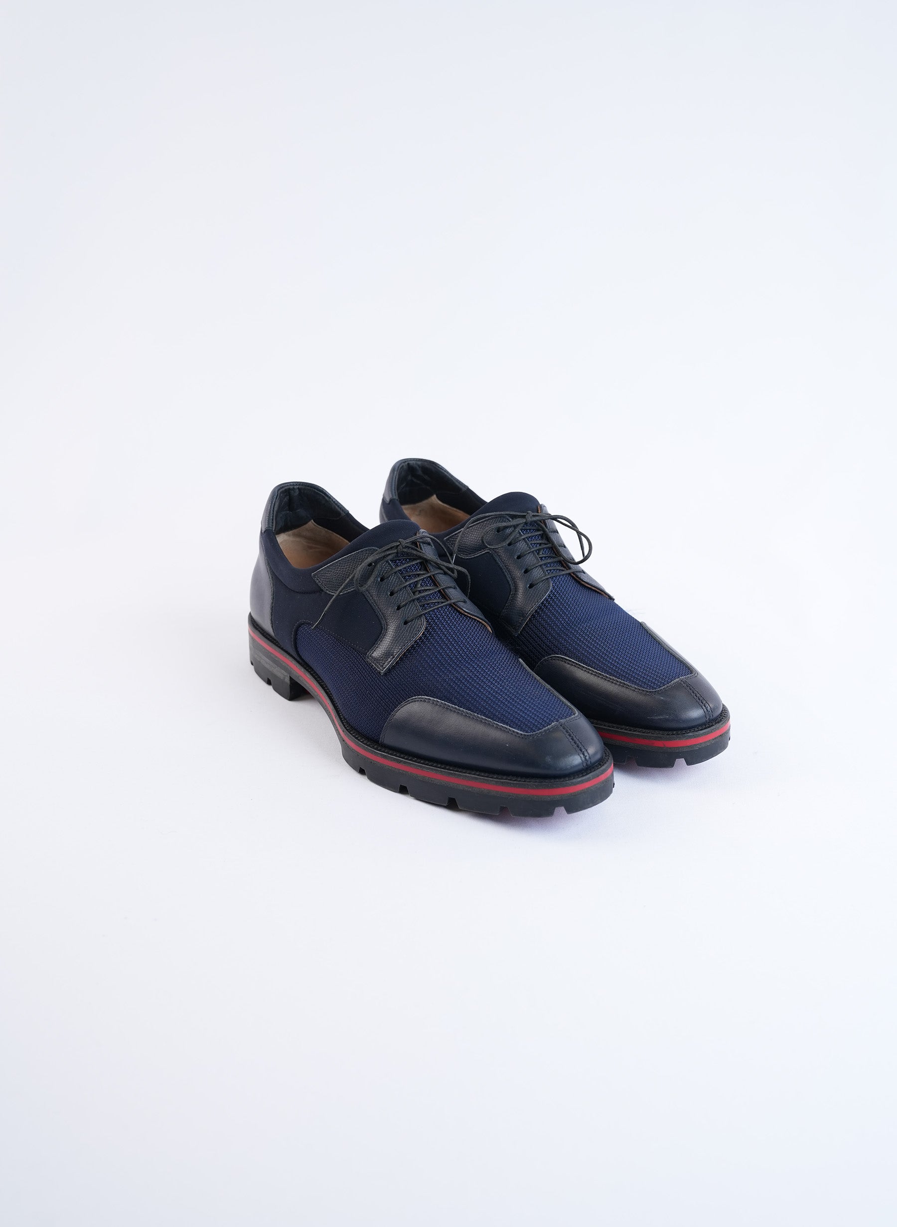 クリスチャンルブタンSimonaples Derby Calf Leather Christian Louboutin Simon Derby Shoes