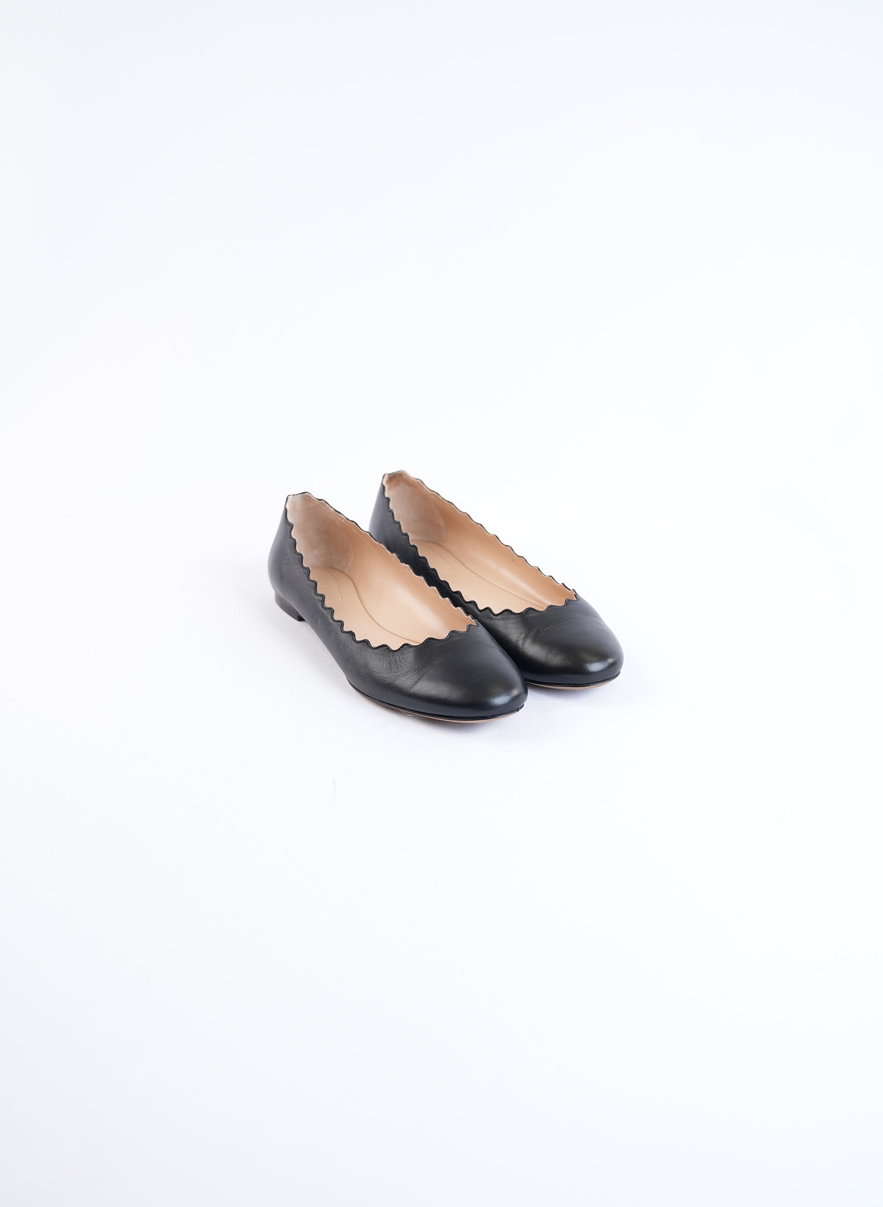 Chloe Black Ballet Flats