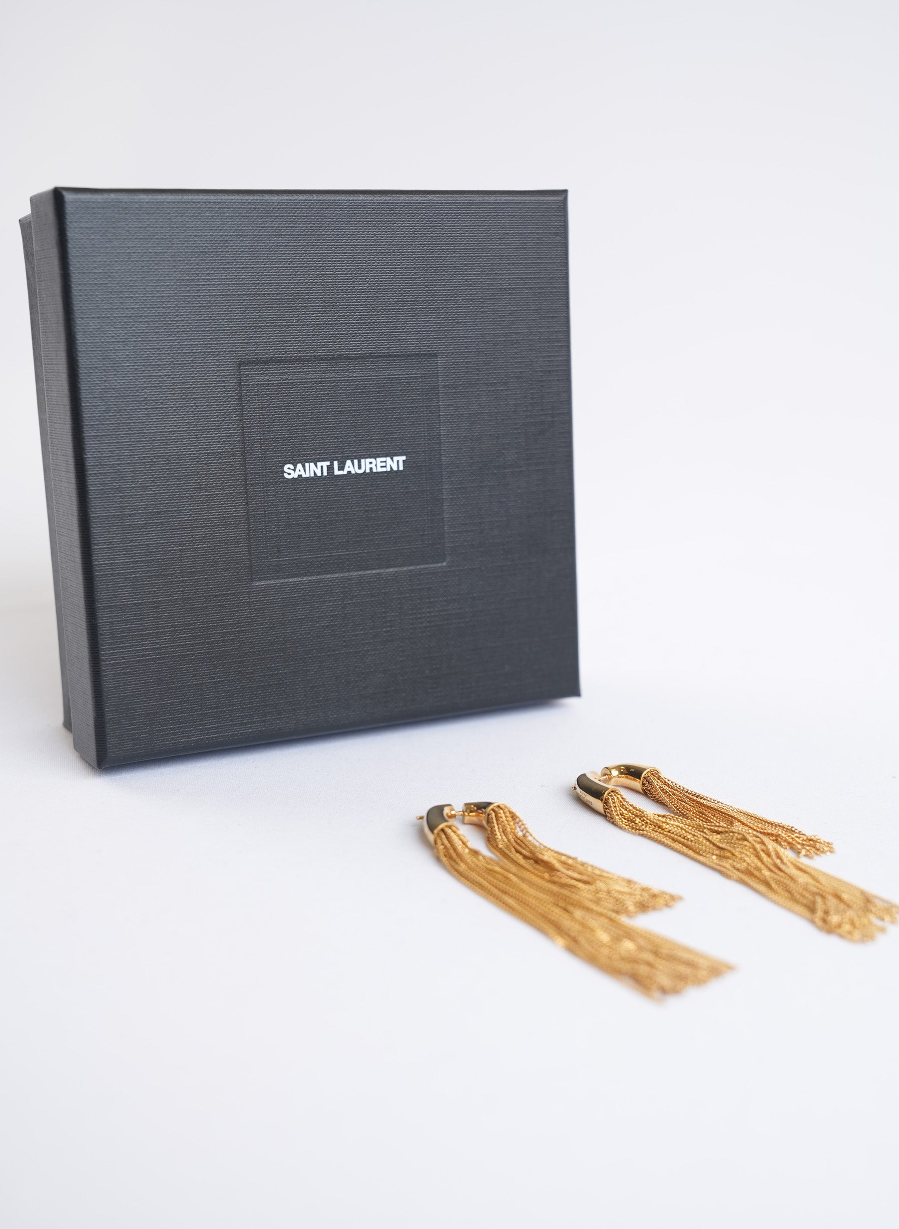 Boucles d'oreilles à pampilles Saint Laurent