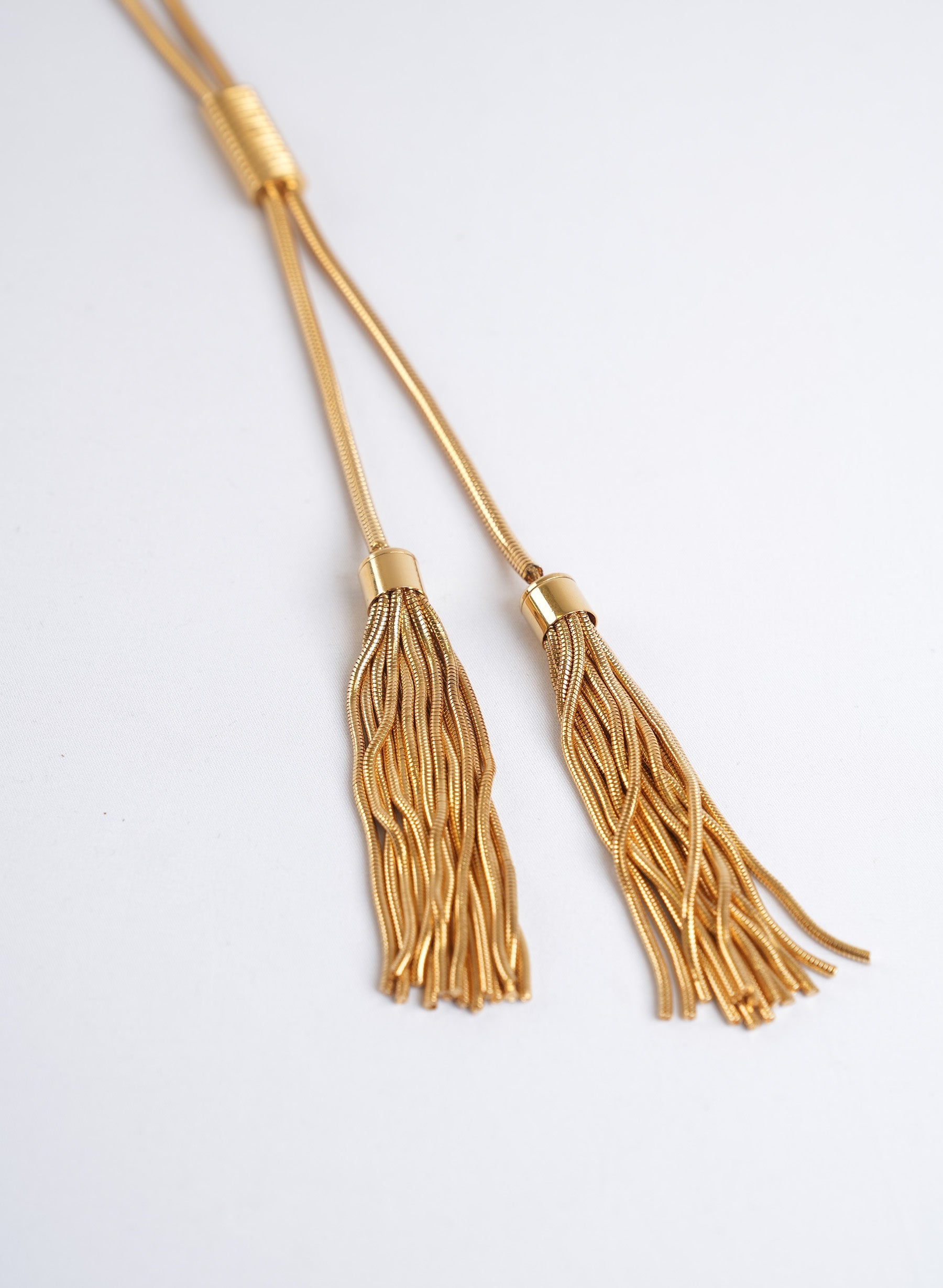 Collier à pompons Saint Laurent