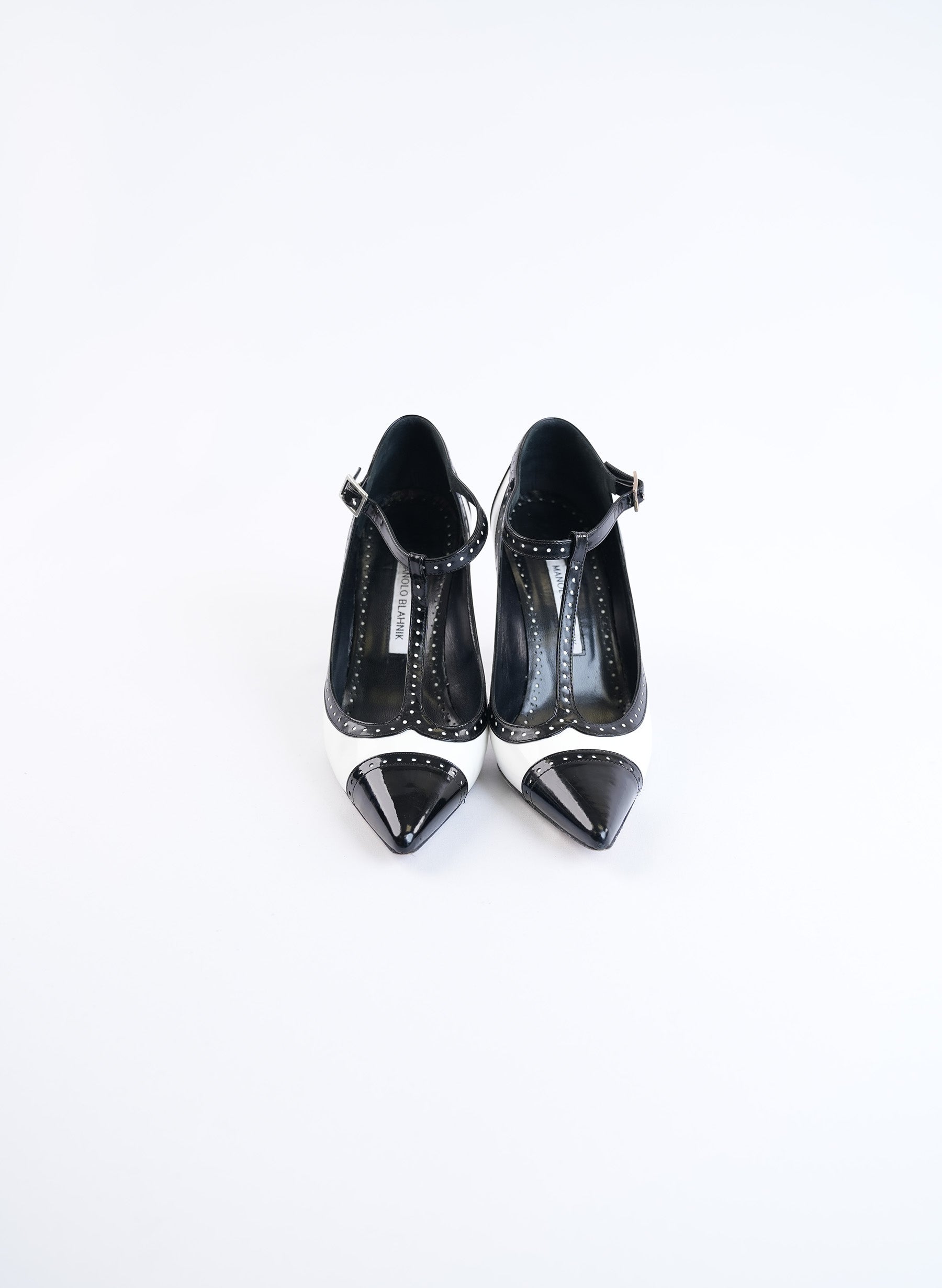 Manolo Blahnik Leather Pumps