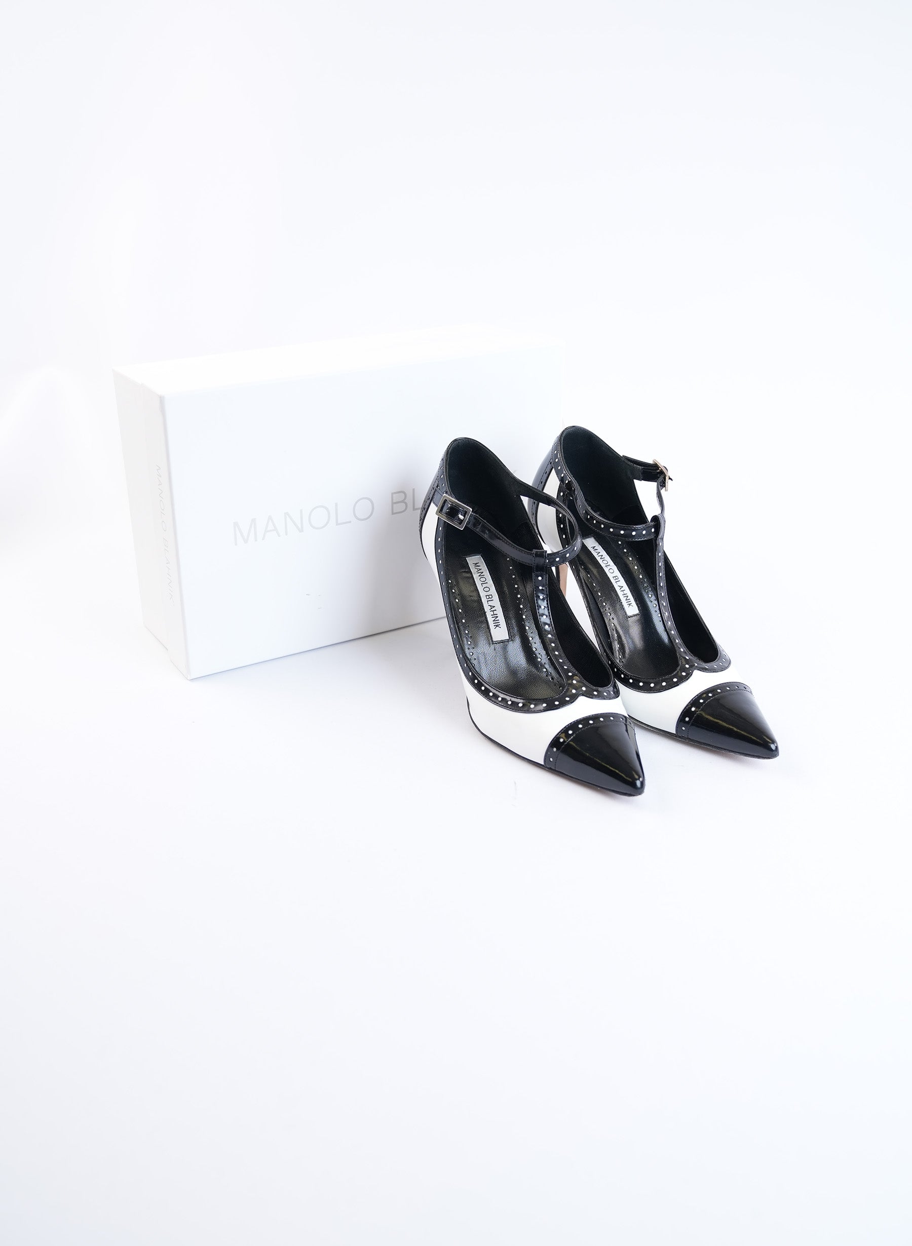 Manolo Blahnik Leather Pumps