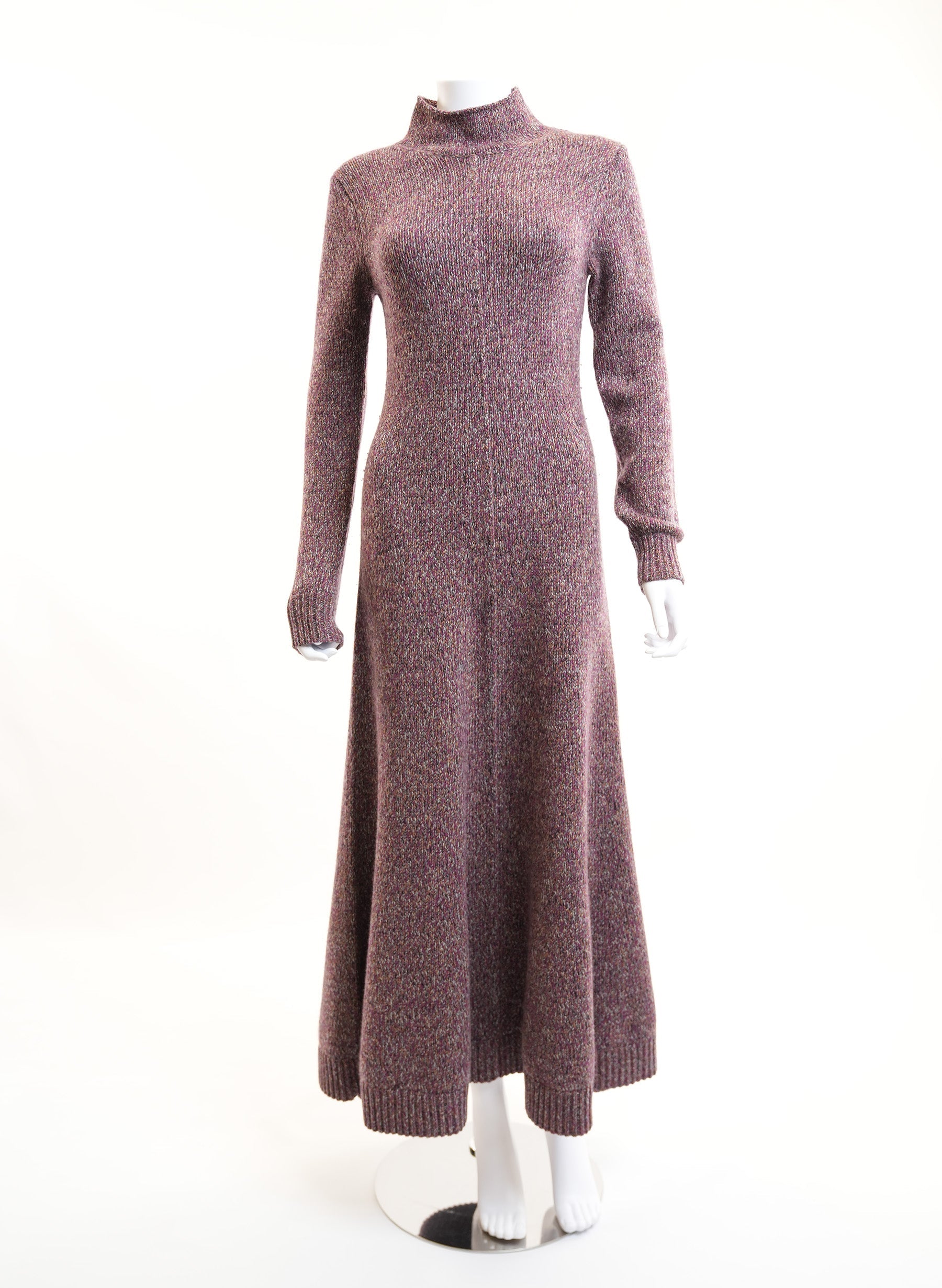 Chloe Cashmere Blend Flared Maxi Dress