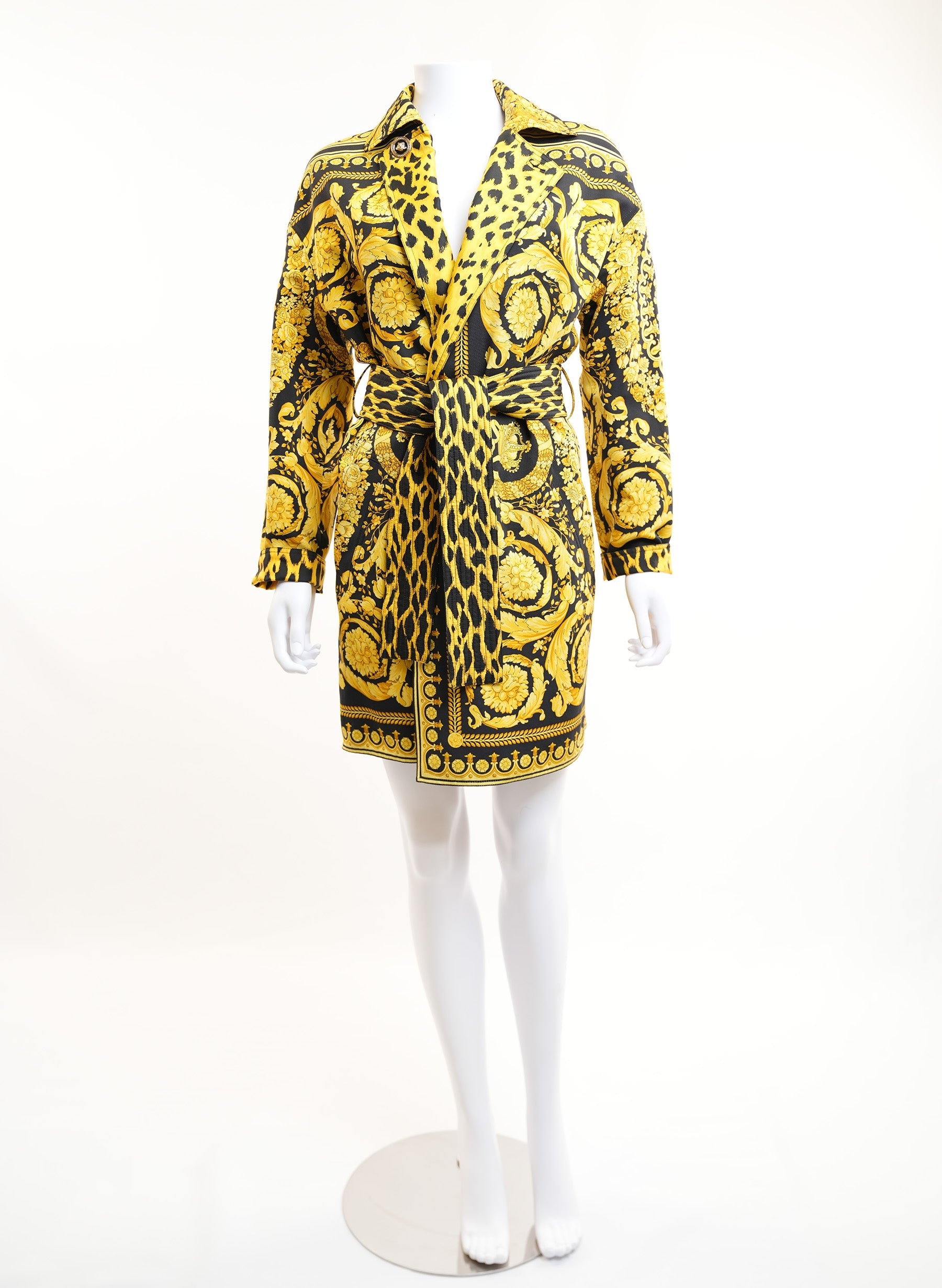 Versace Silk Blend Reversible Jacket