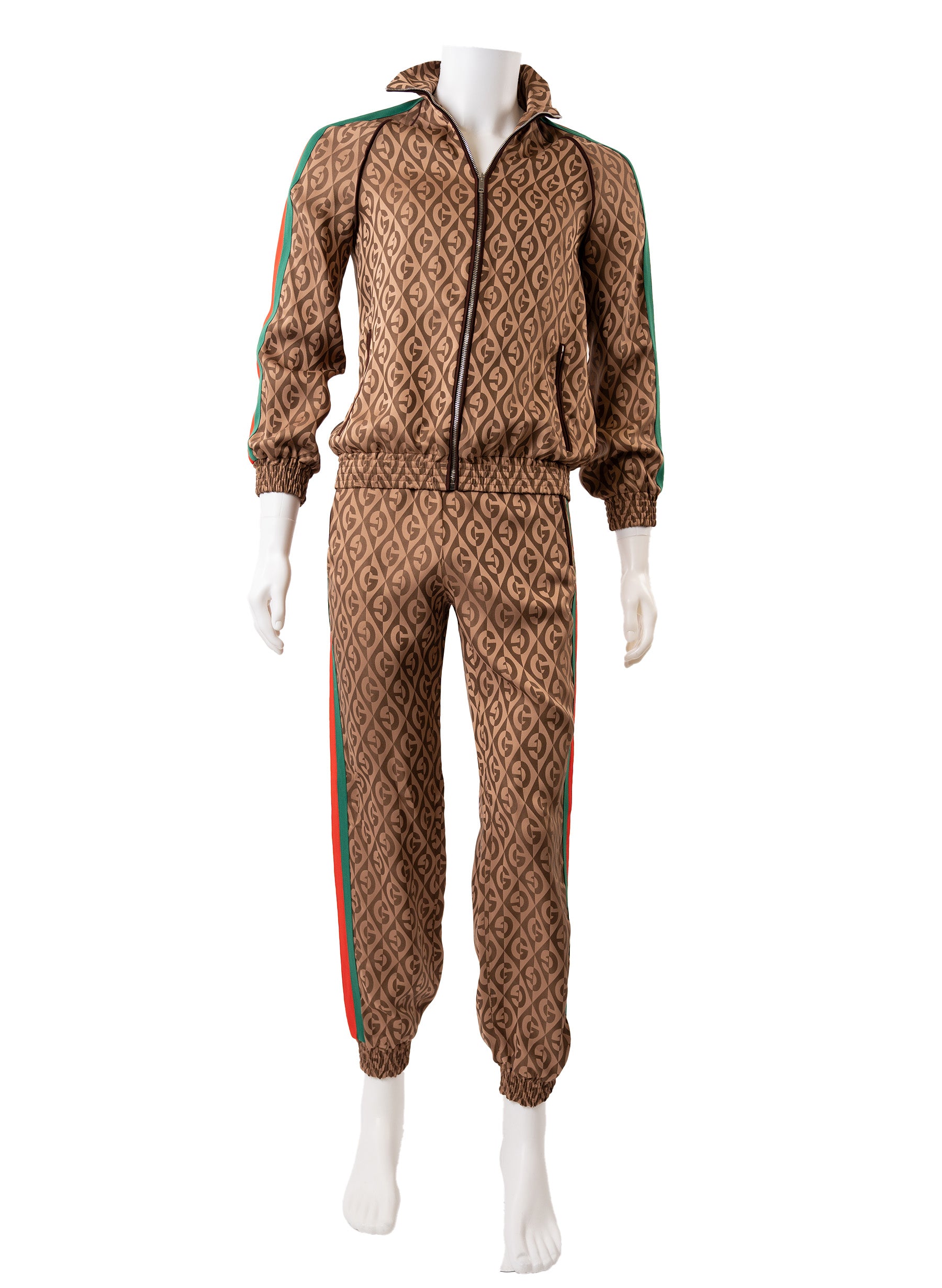 Veste et pantalon Gucci GG Rhombus Jacquard Jersey