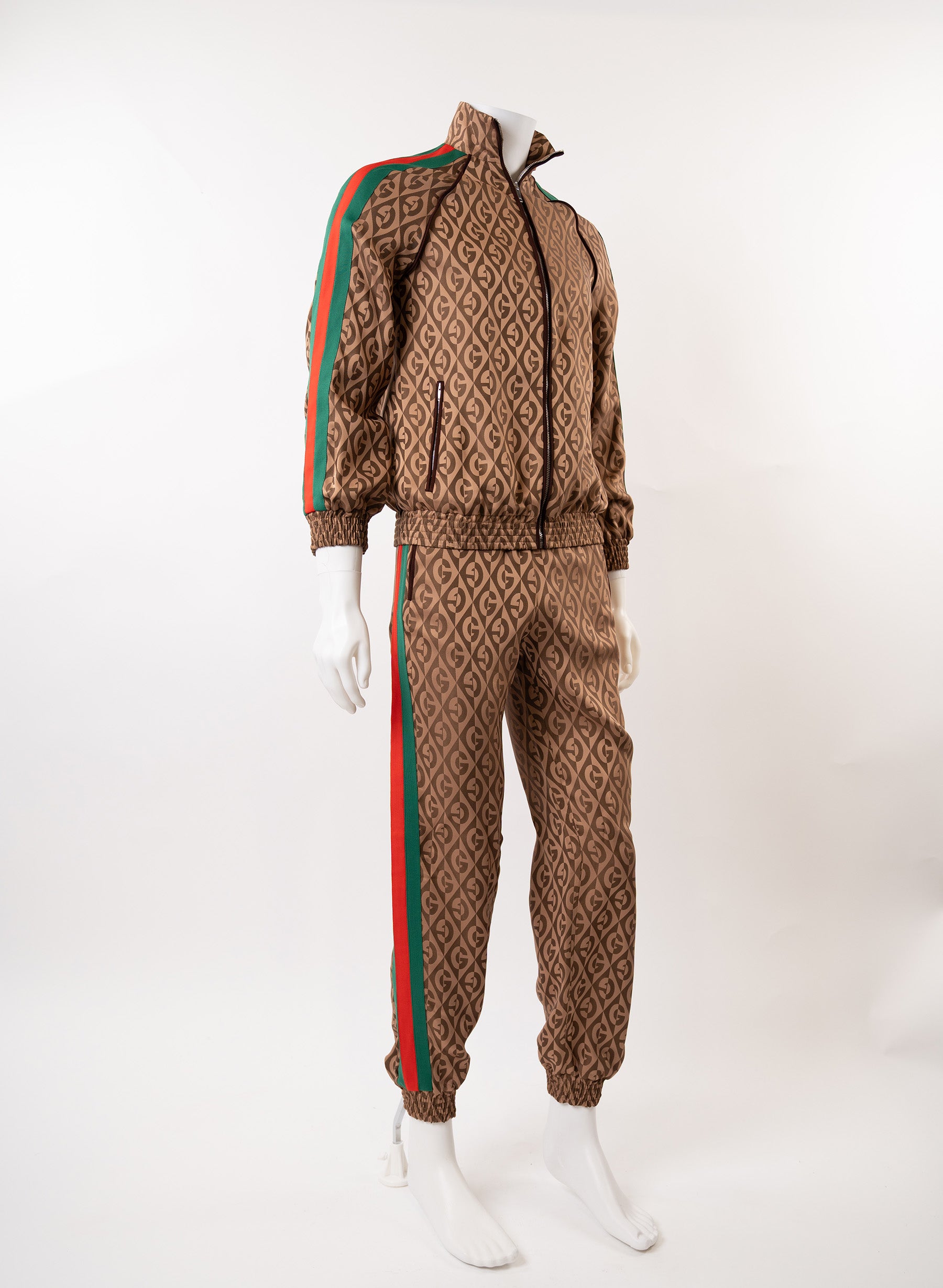 Veste et pantalon Gucci GG Rhombus Jacquard Jersey