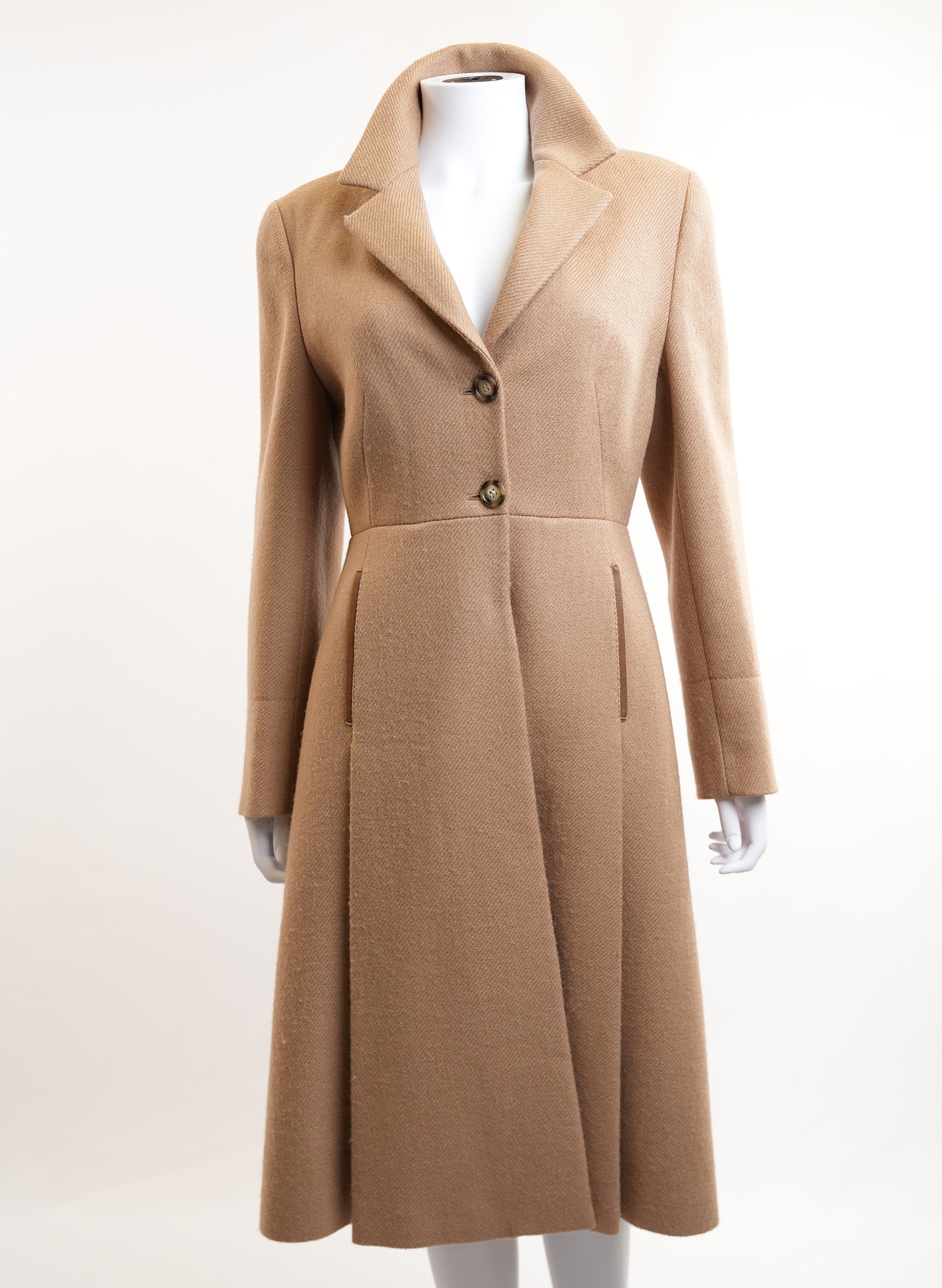 Prada Brown Long Coat