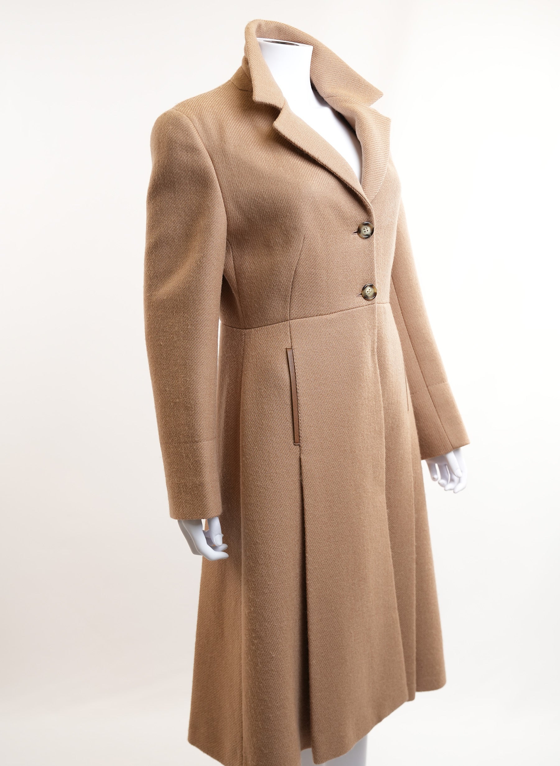 Prada Brown Long Coat