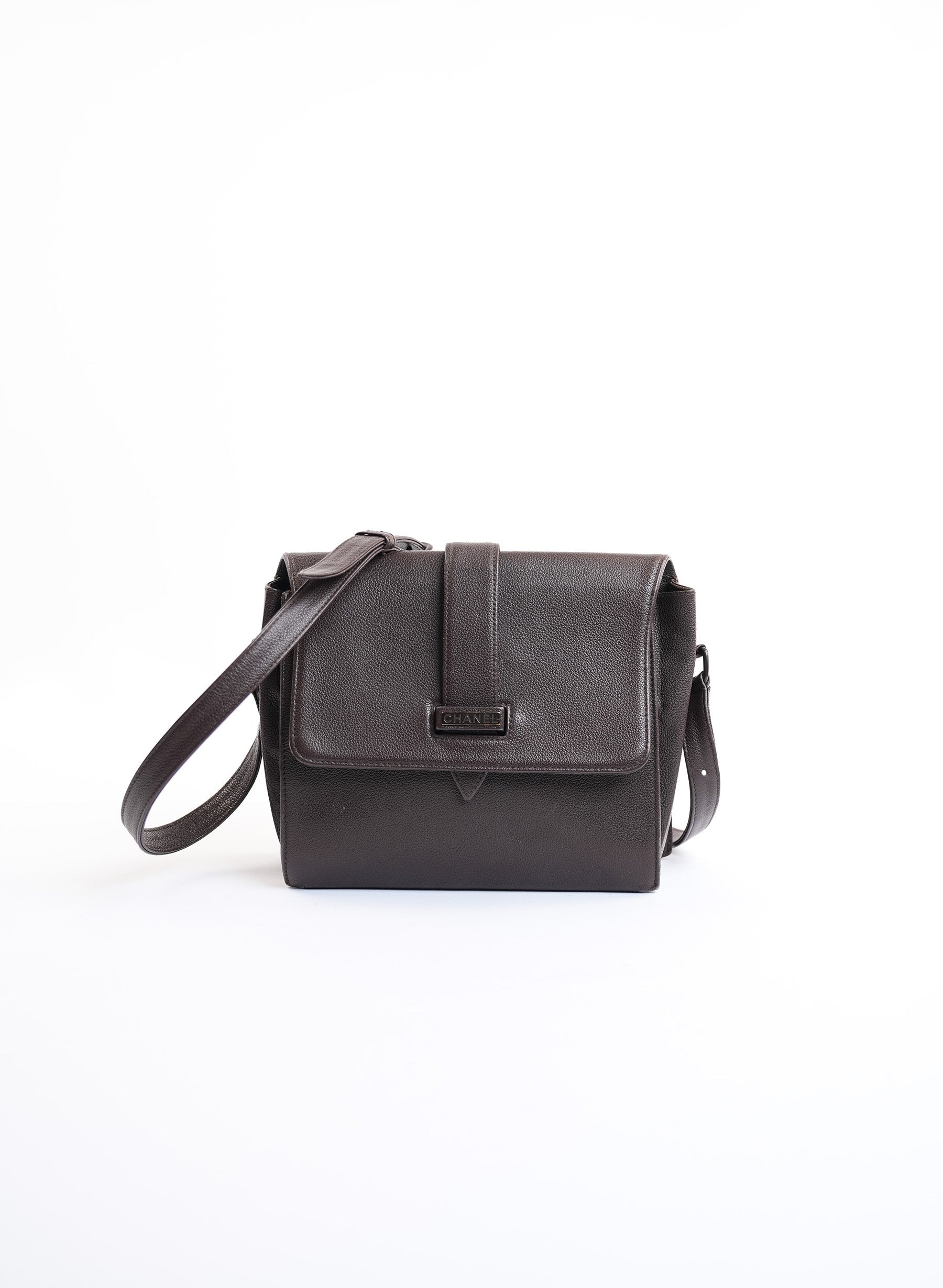 Chanel Vintage Calfskin Crossbody Bag