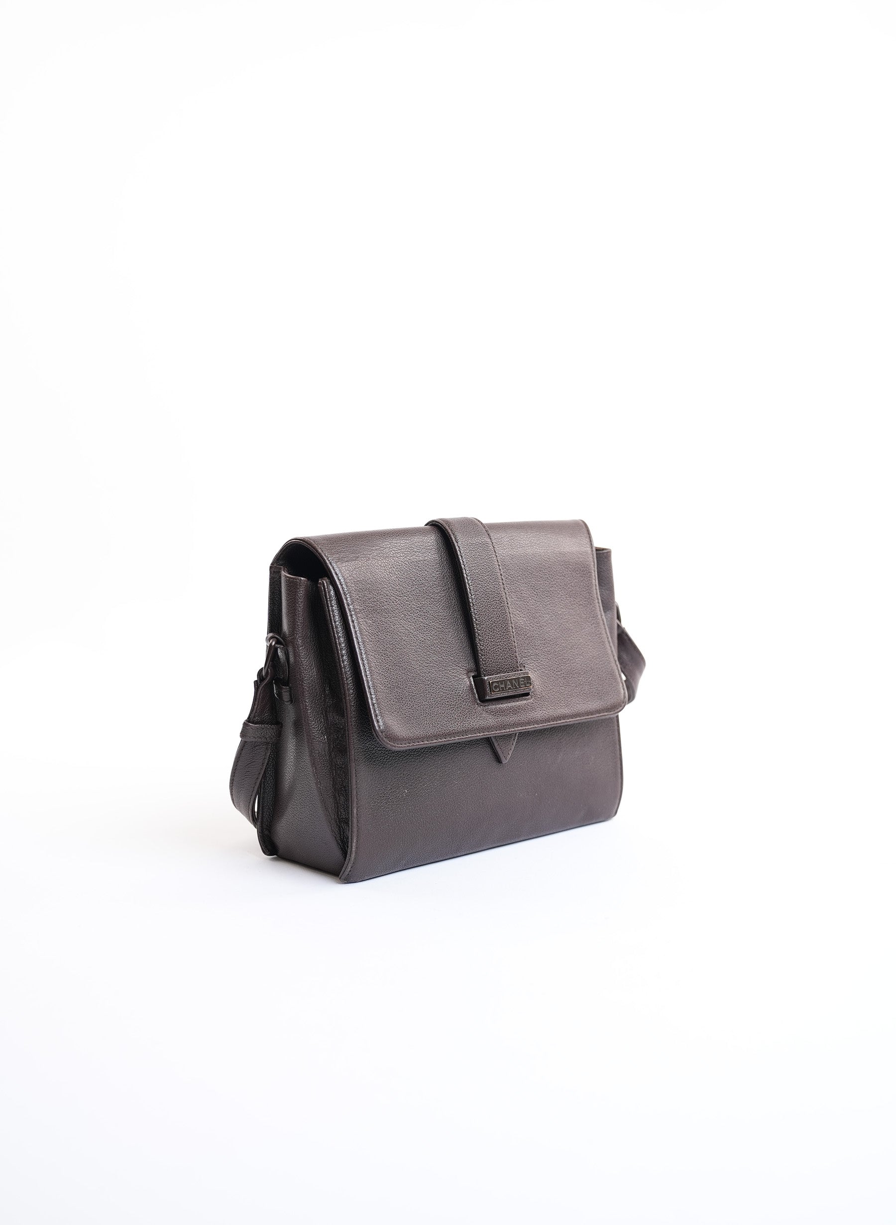 Chanel Vintage Calfskin Crossbody Bag