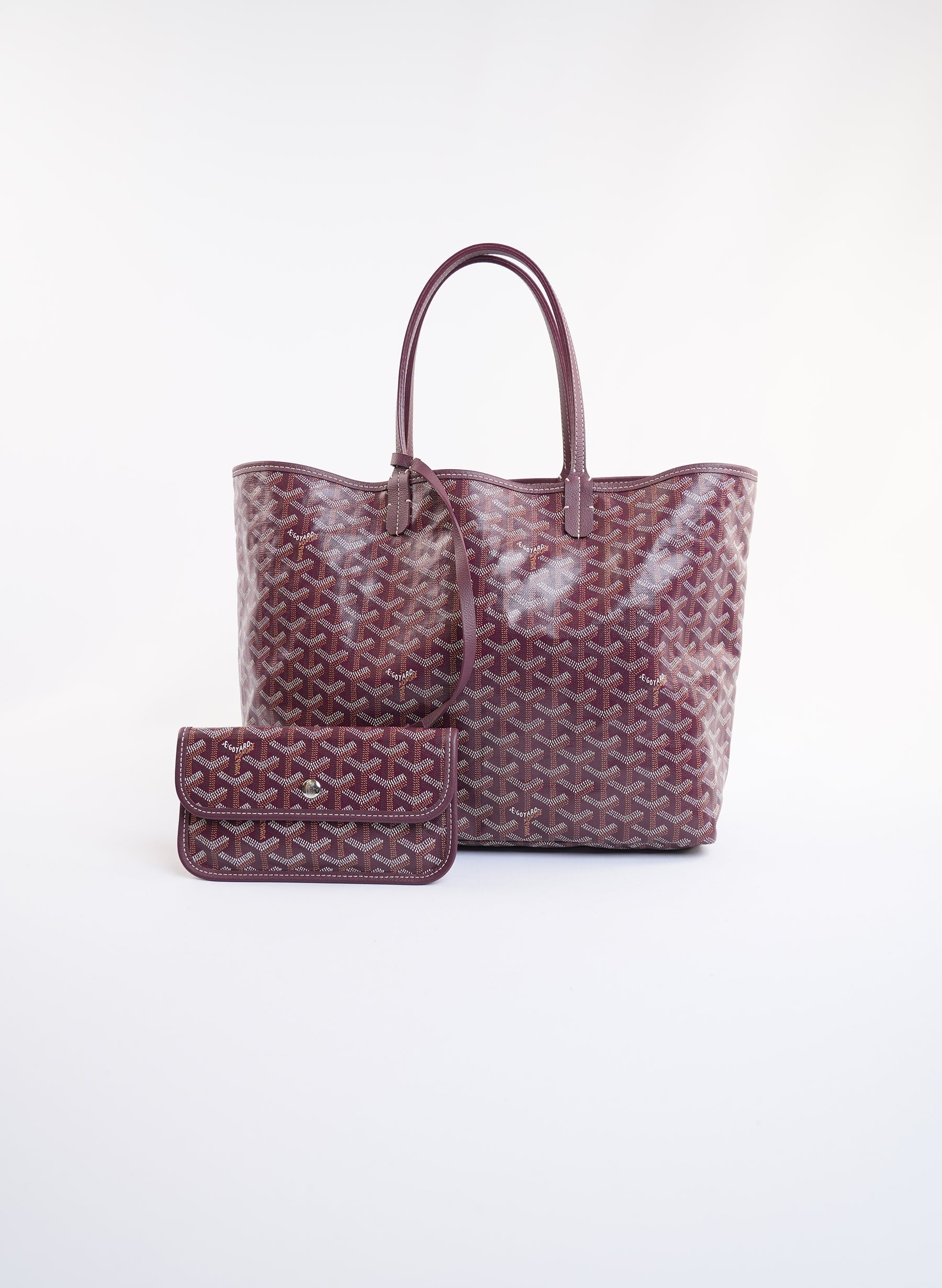 Goyard Maroon Saint Louis PM Bag