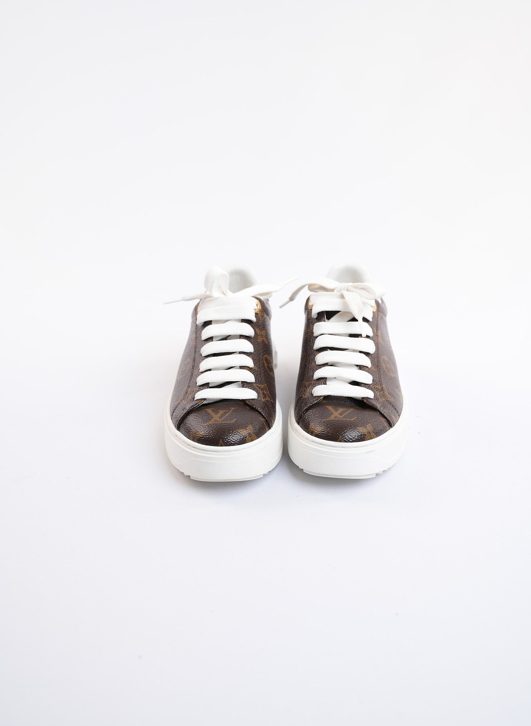 Louis Vuitton Time Out Sneakers Brown