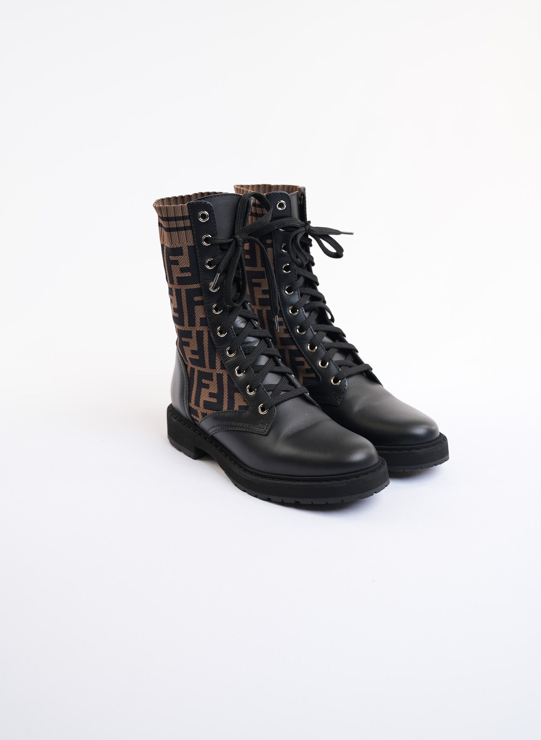 Fendi Combat Boots