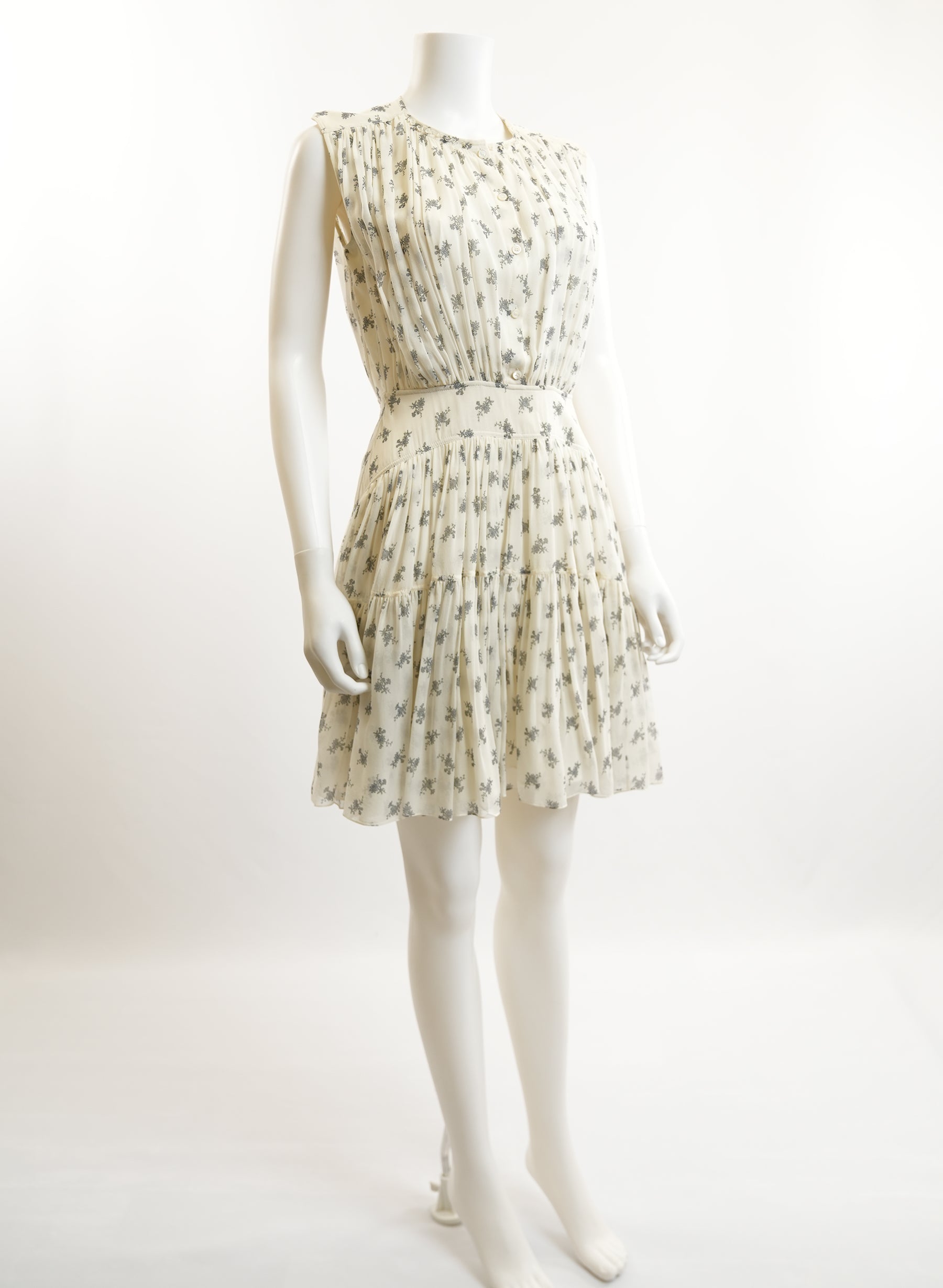 Chloe Silk Mini Dress