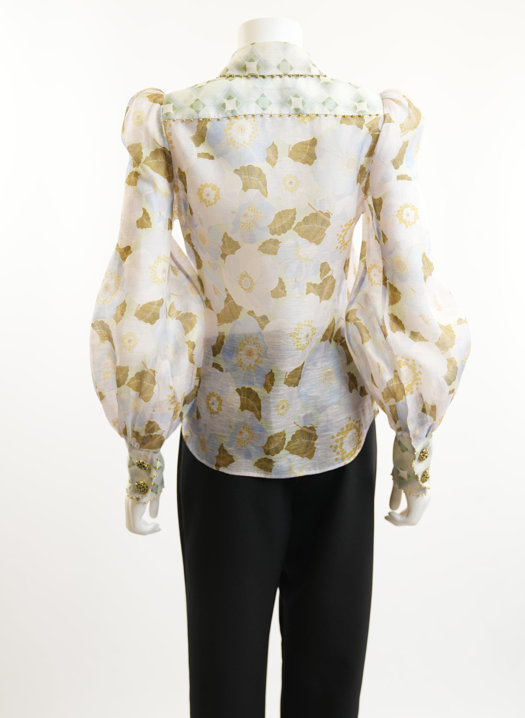 Chemise à boutons fleurie Zimmermann