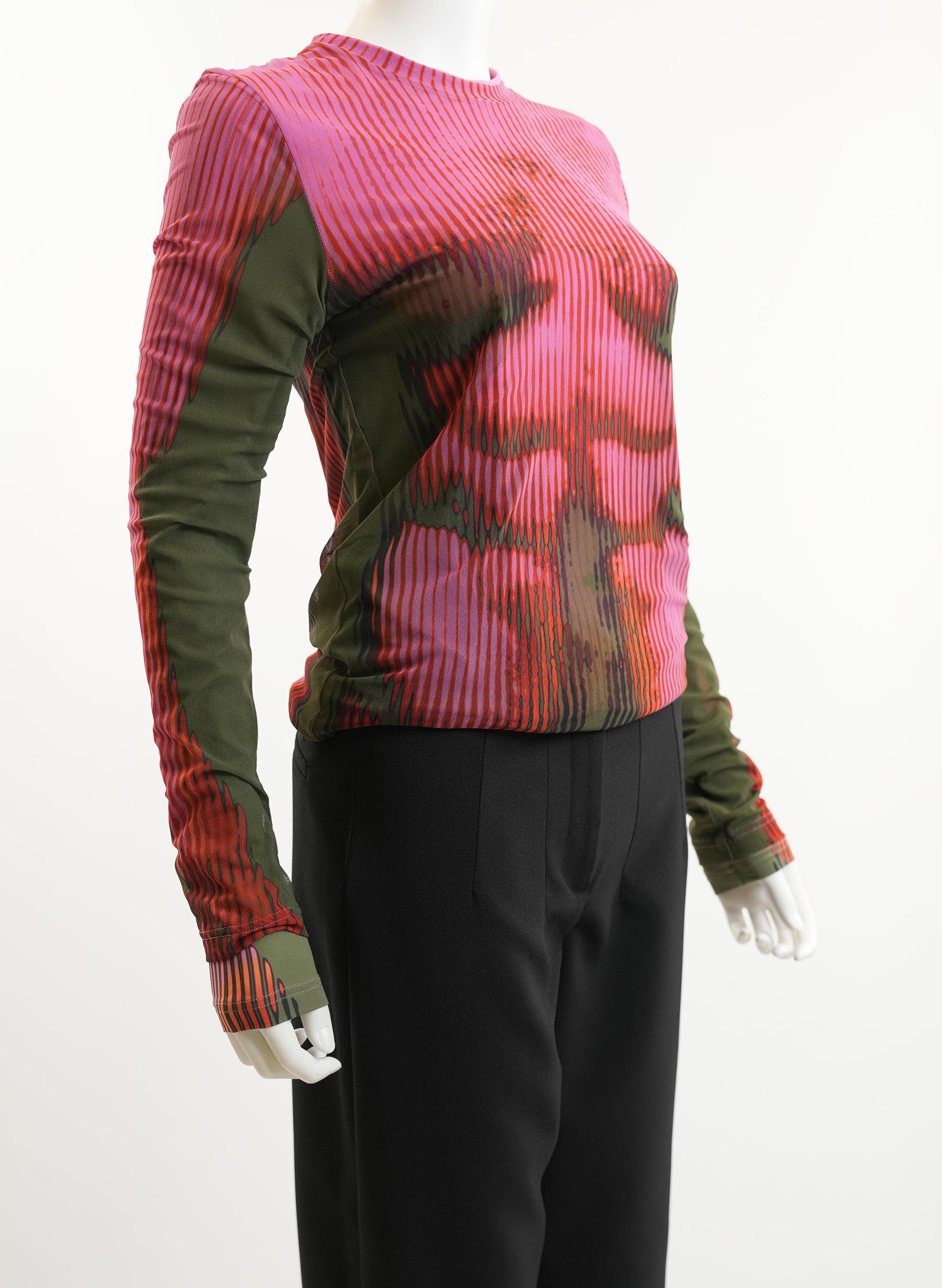 Haut unisexe en résille Jean Paul Gaultier Body Morph