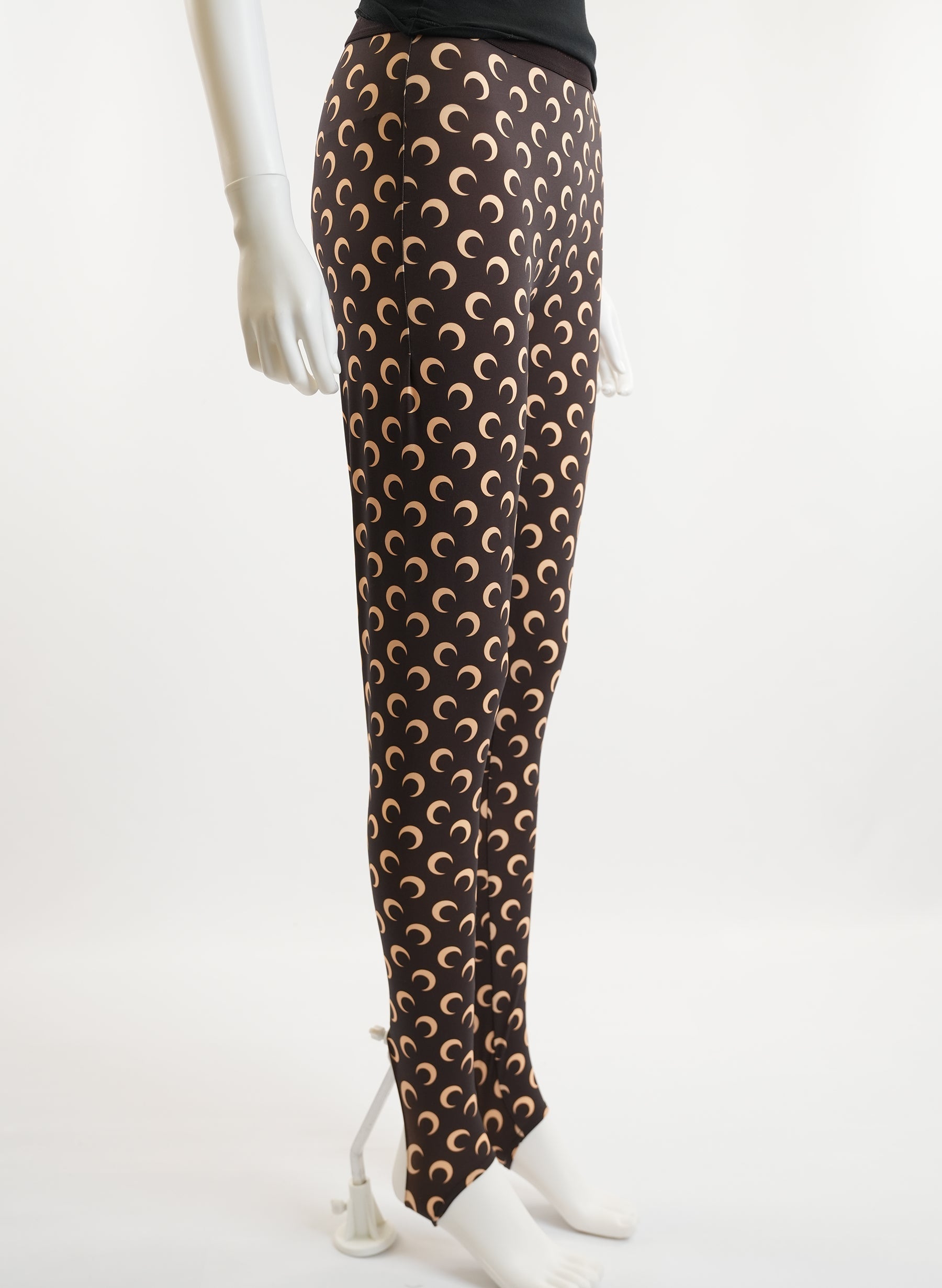 Leggings imprimé croissant Marine Serre